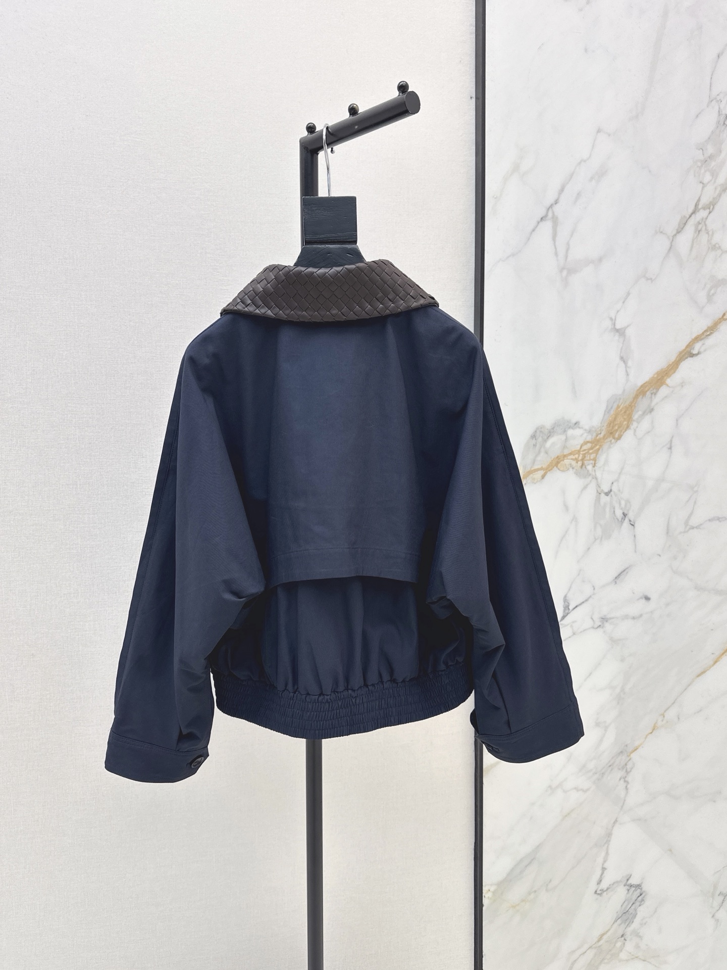 Bott 26ss woven neck jacket