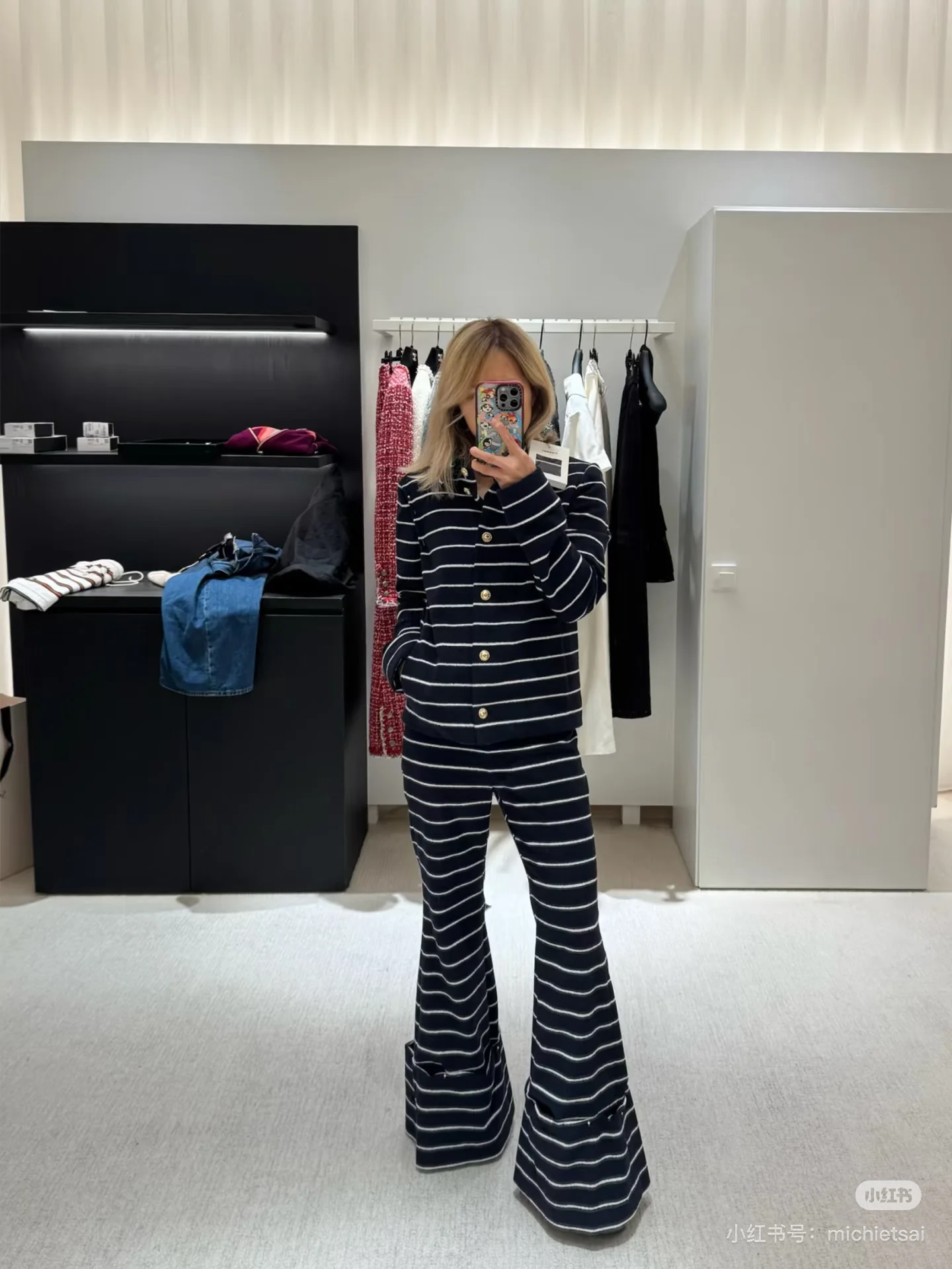 Chan 26ss stripe jacket