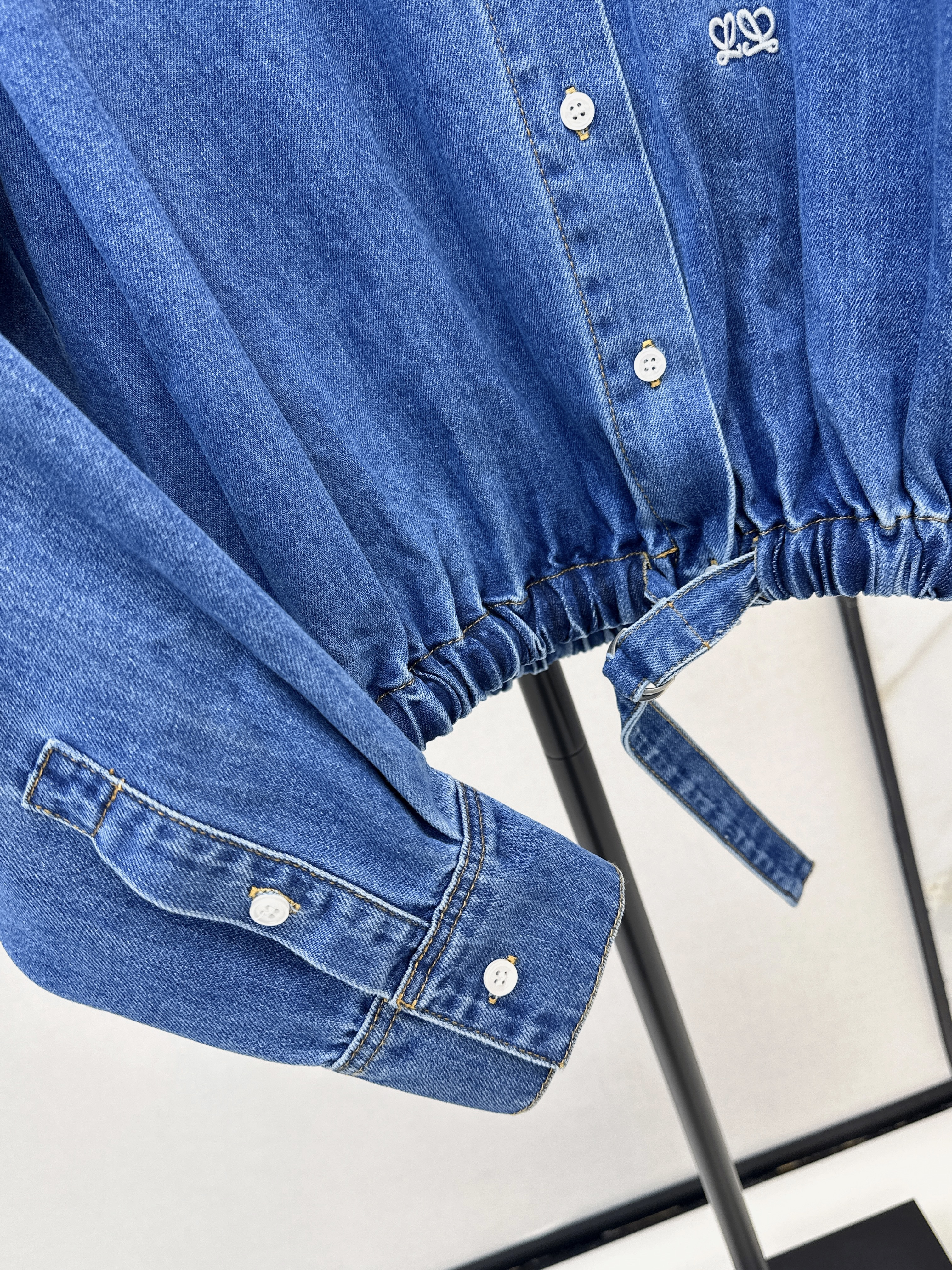 Loe 26ss denim shirt jacket