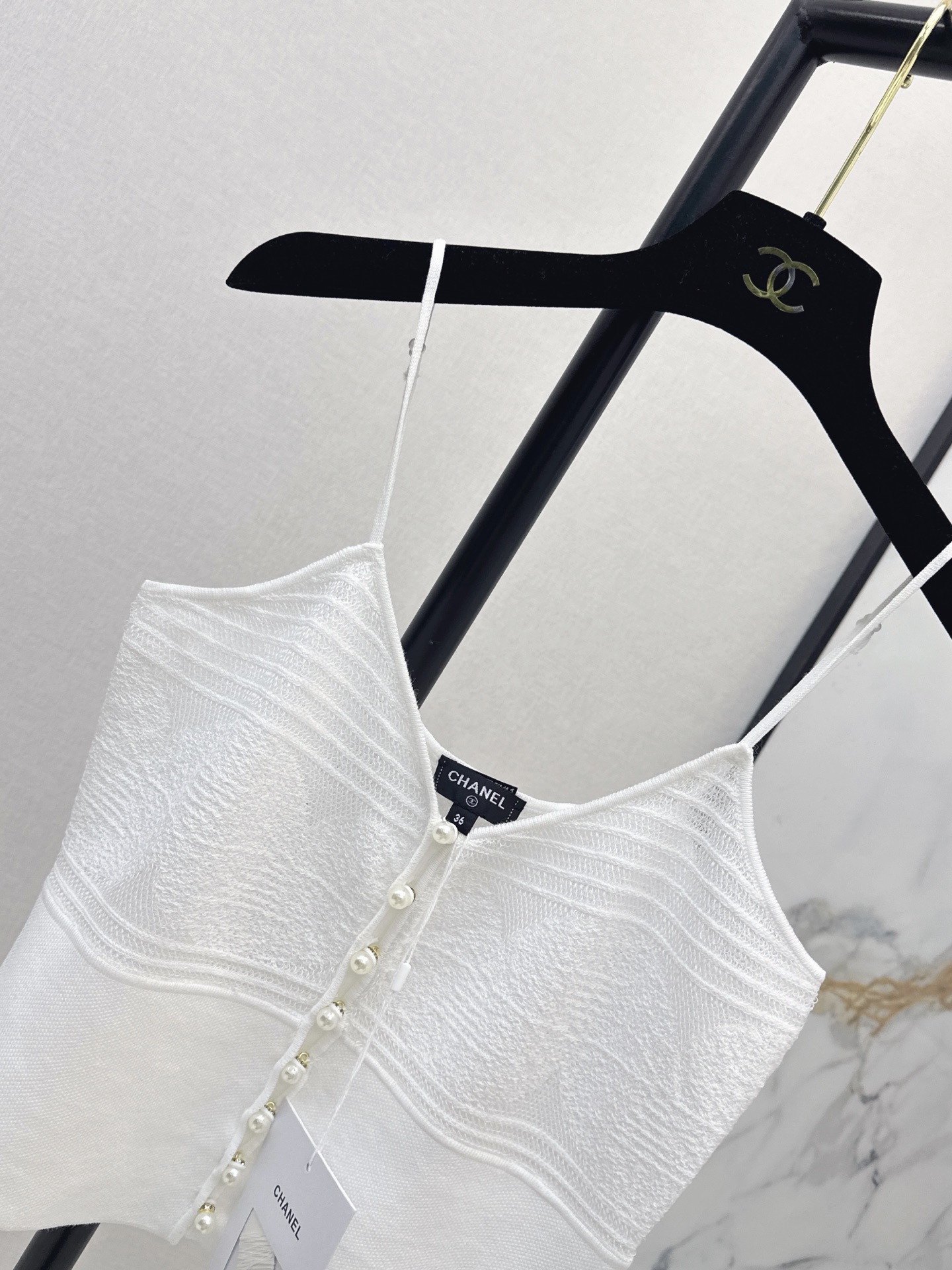 Chan 26ss knit camisole