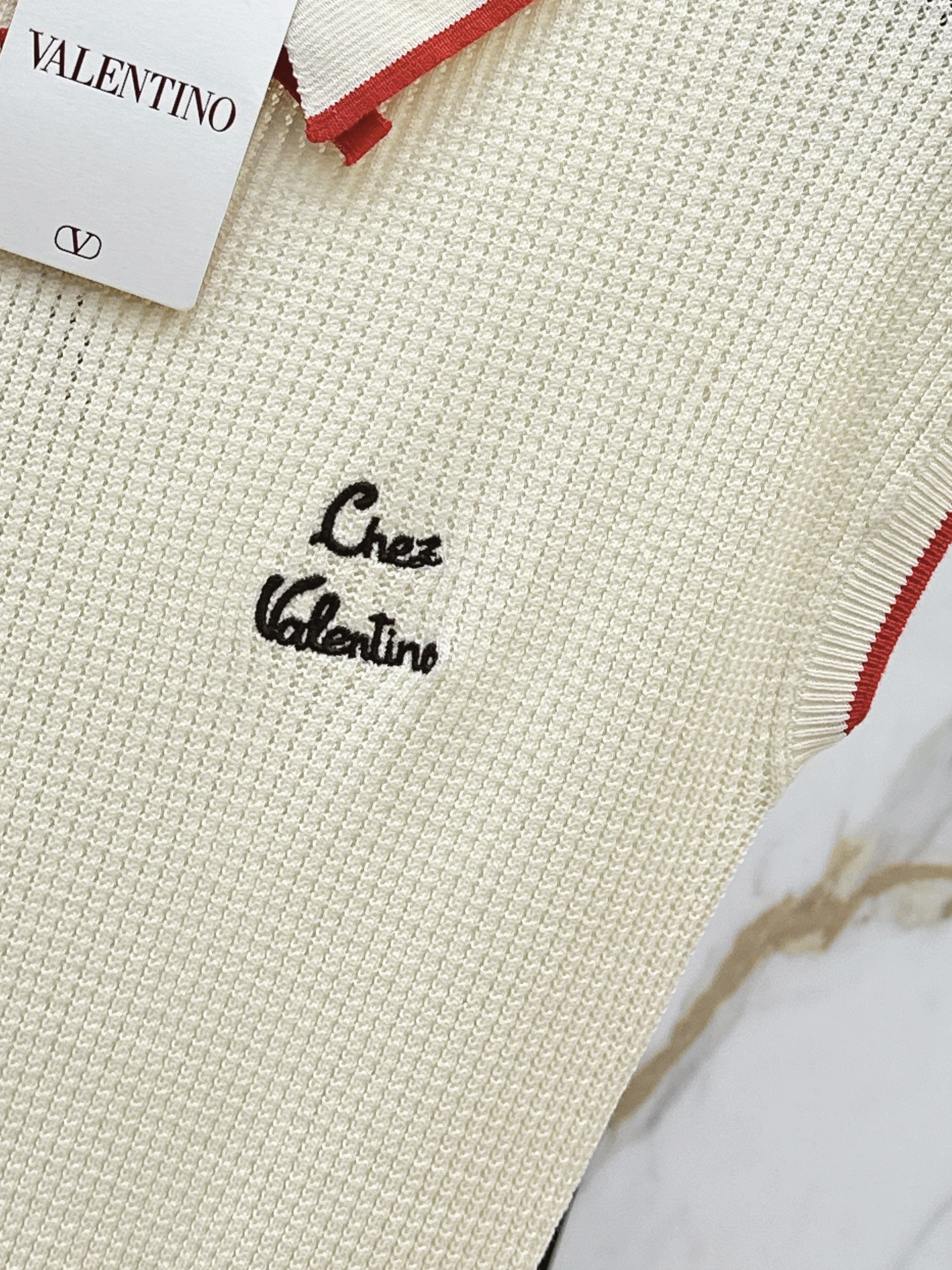 Valen 26ss bow knit vest