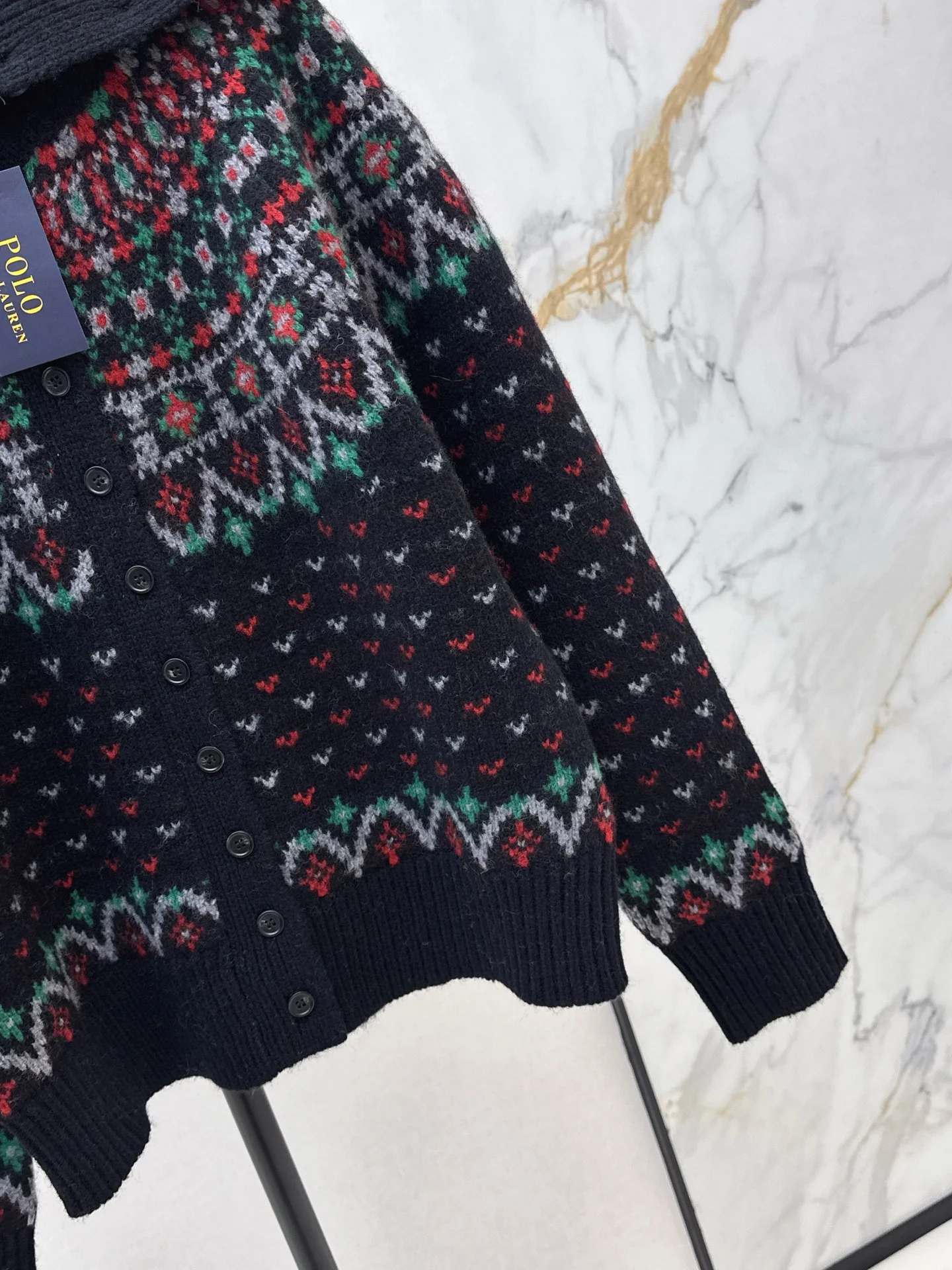 Ralp 26ss fair isle cardigan