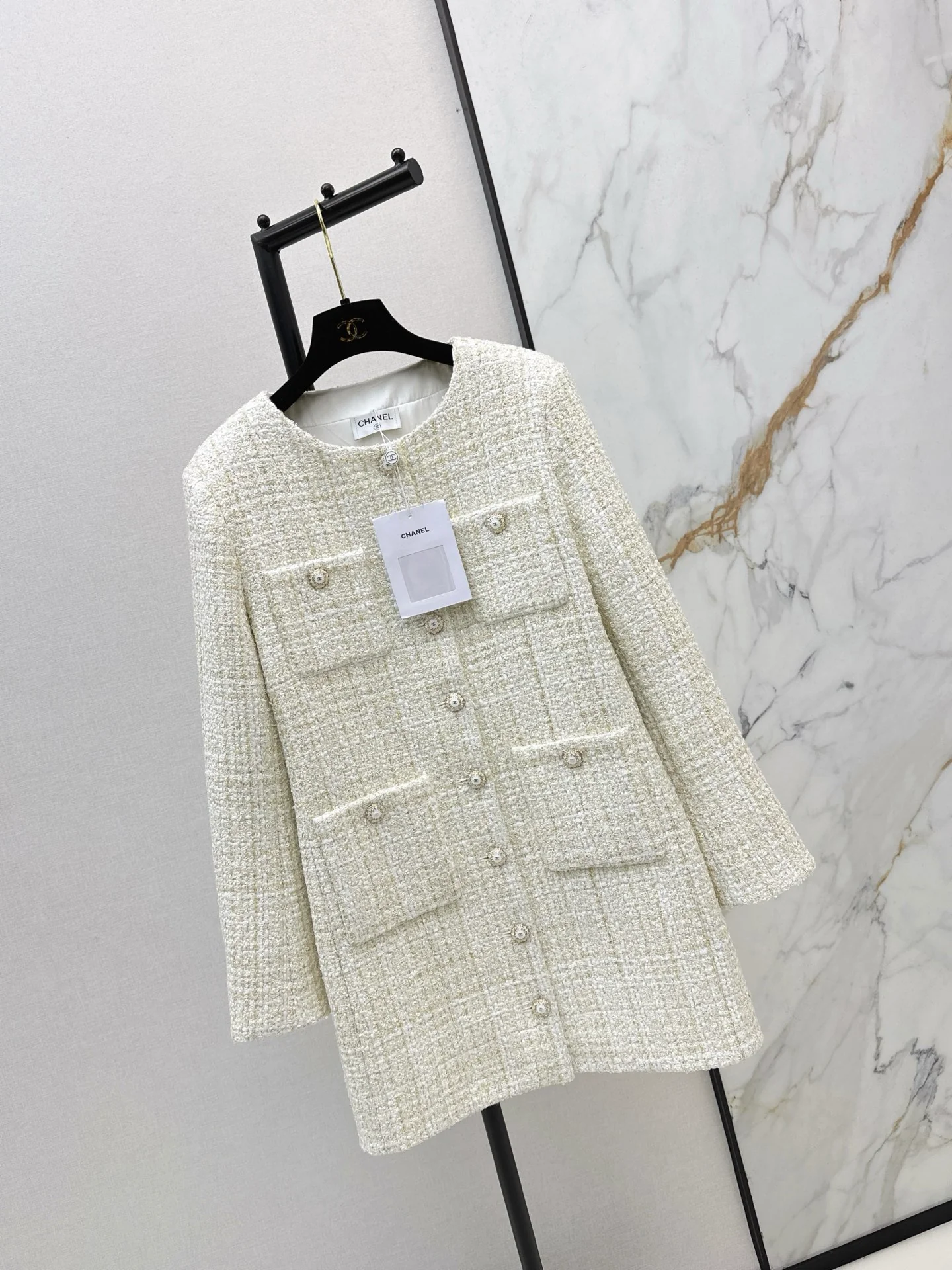 Chan 26ss tweed jacket