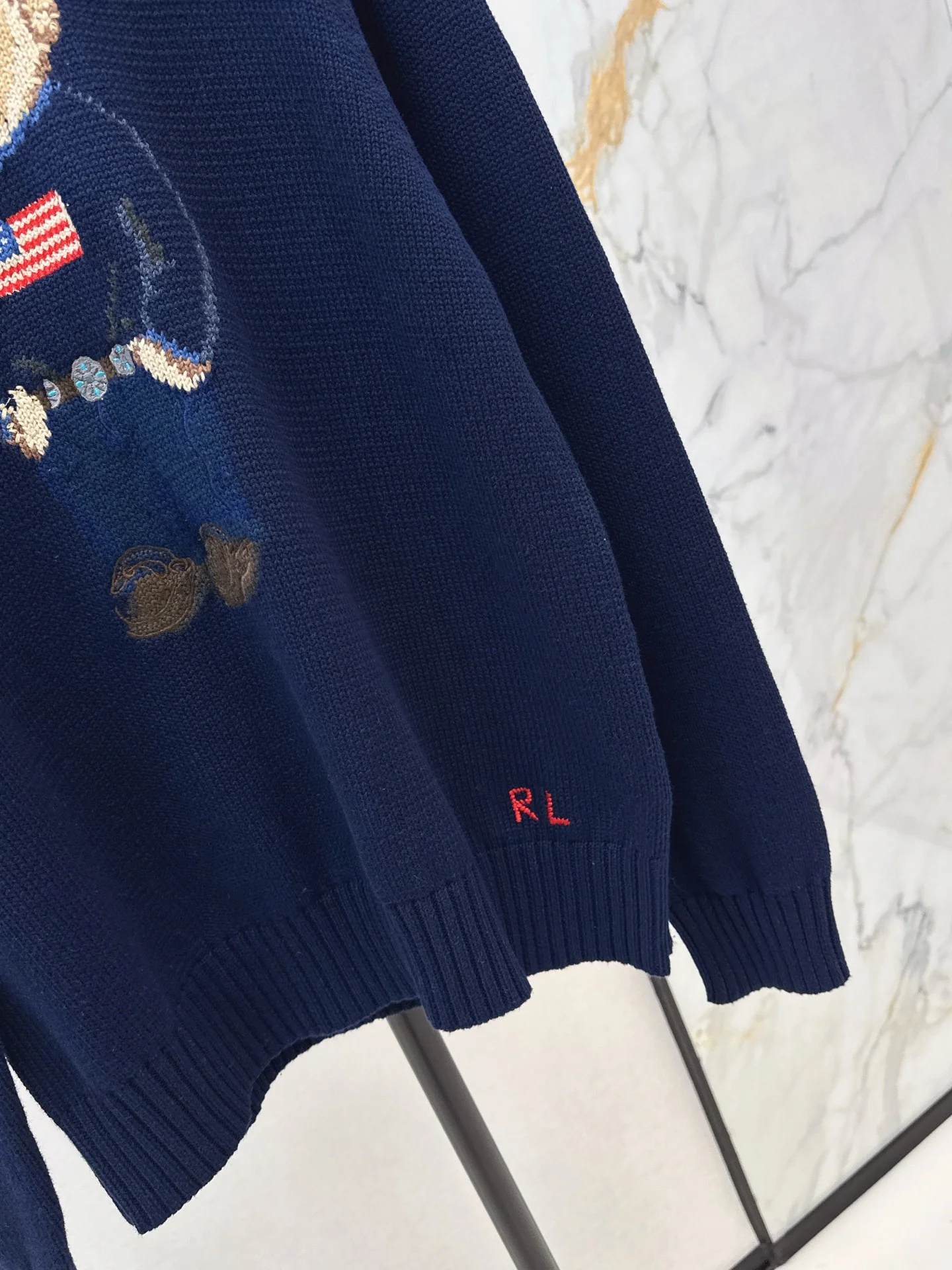 Ralp 26ss embroidery sweater