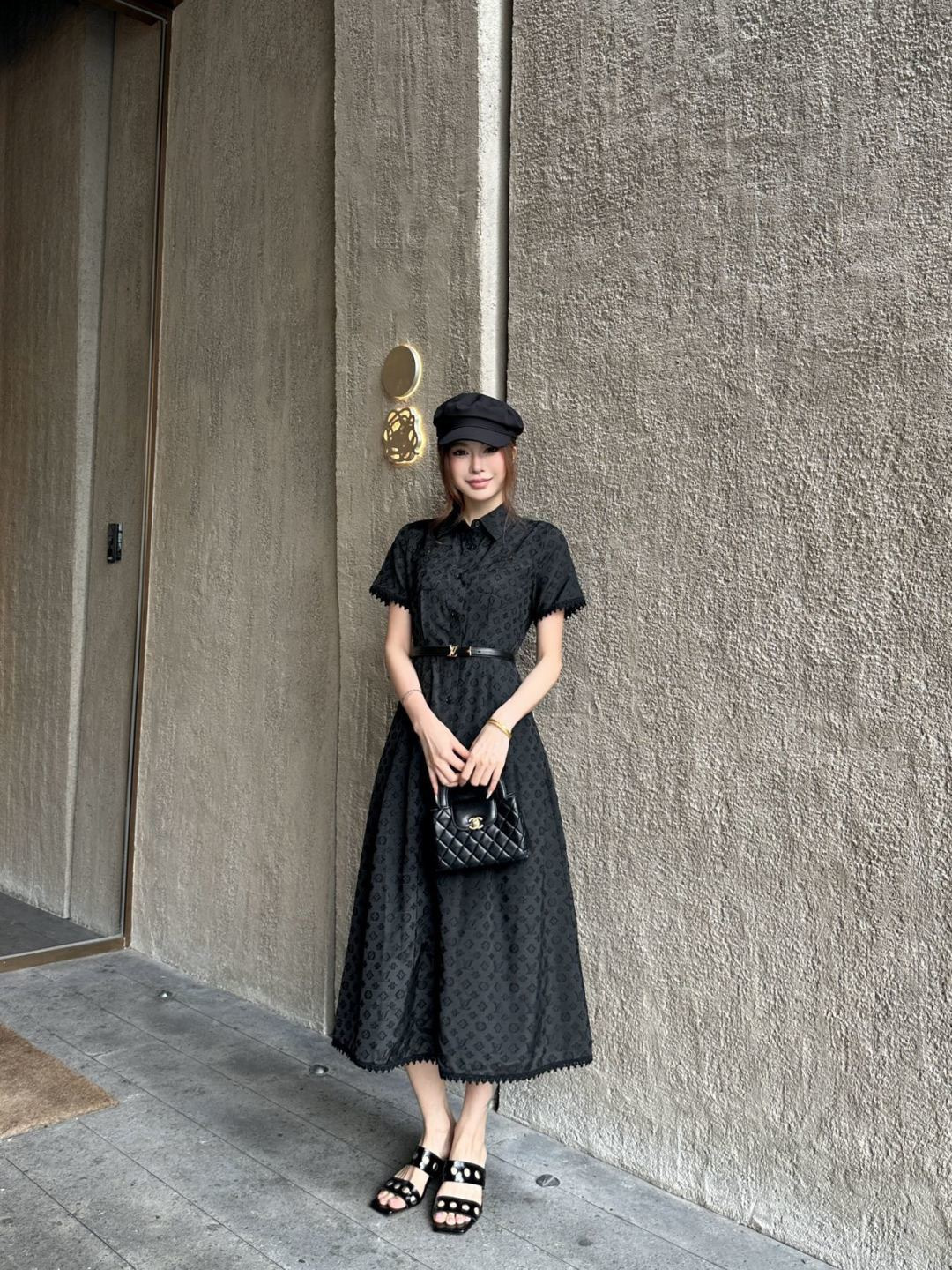 Loui 26ss jacquard dress