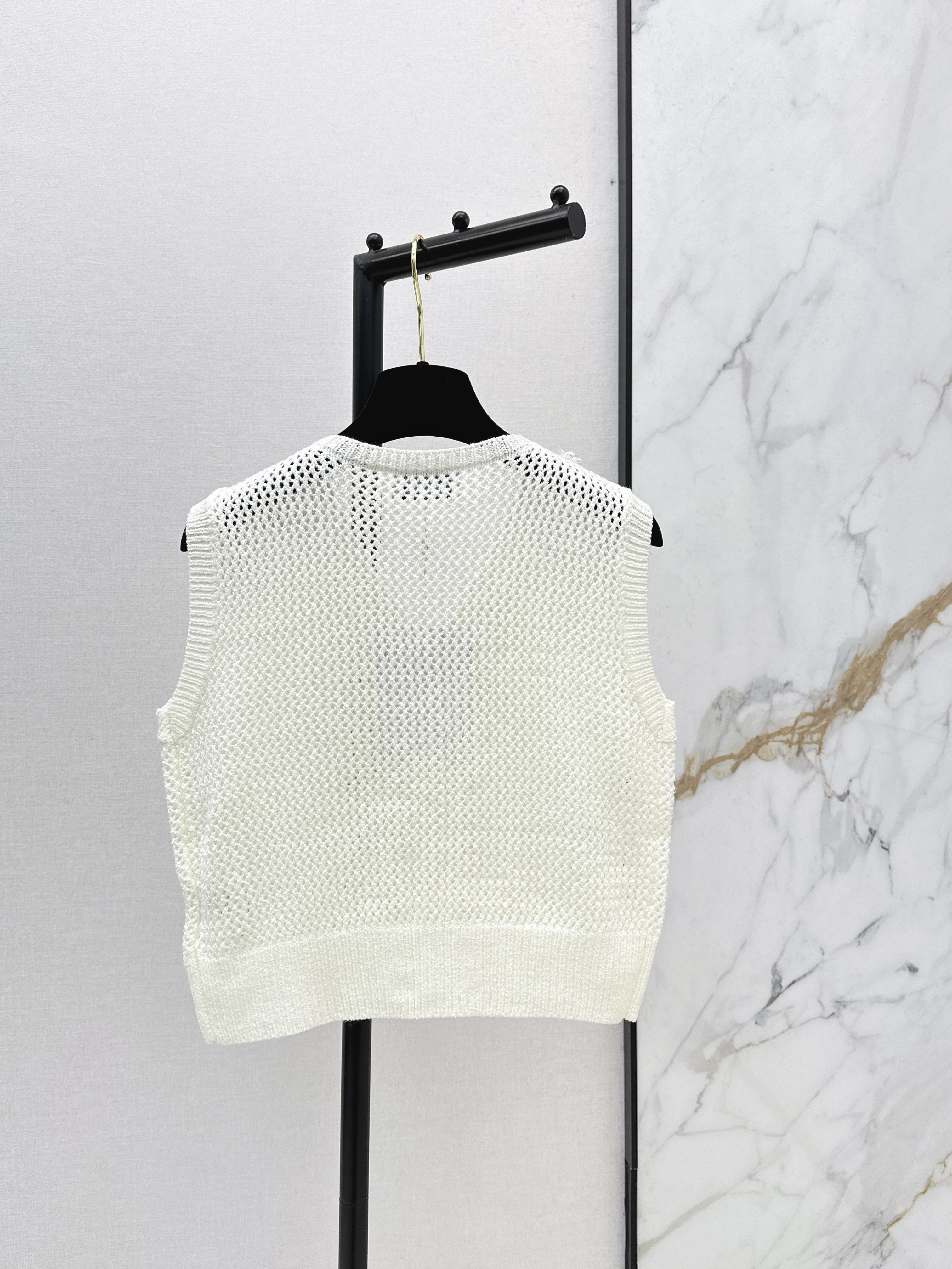 Chan 26ss beding knit vest