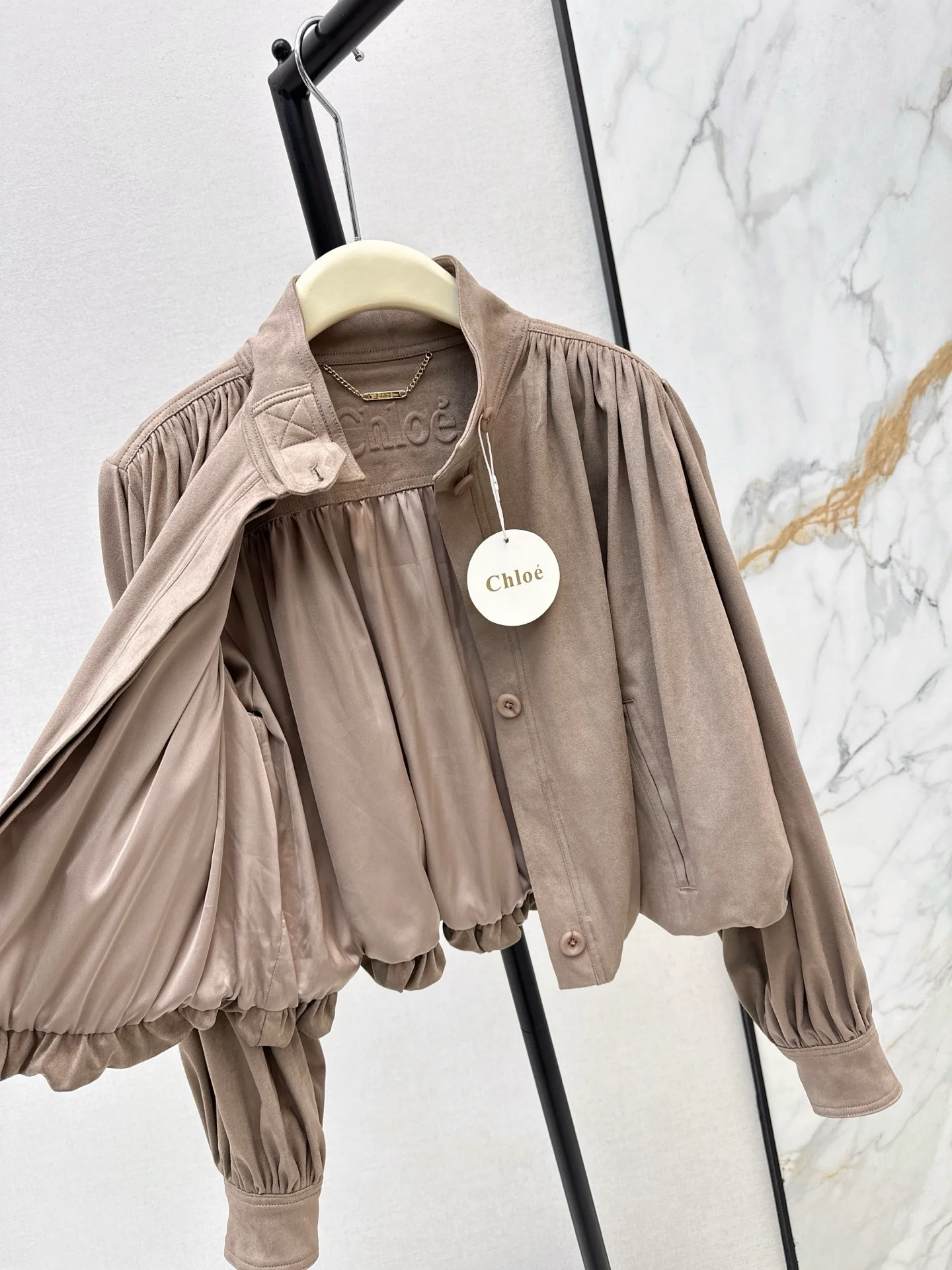 Chol 26ss suede jacket