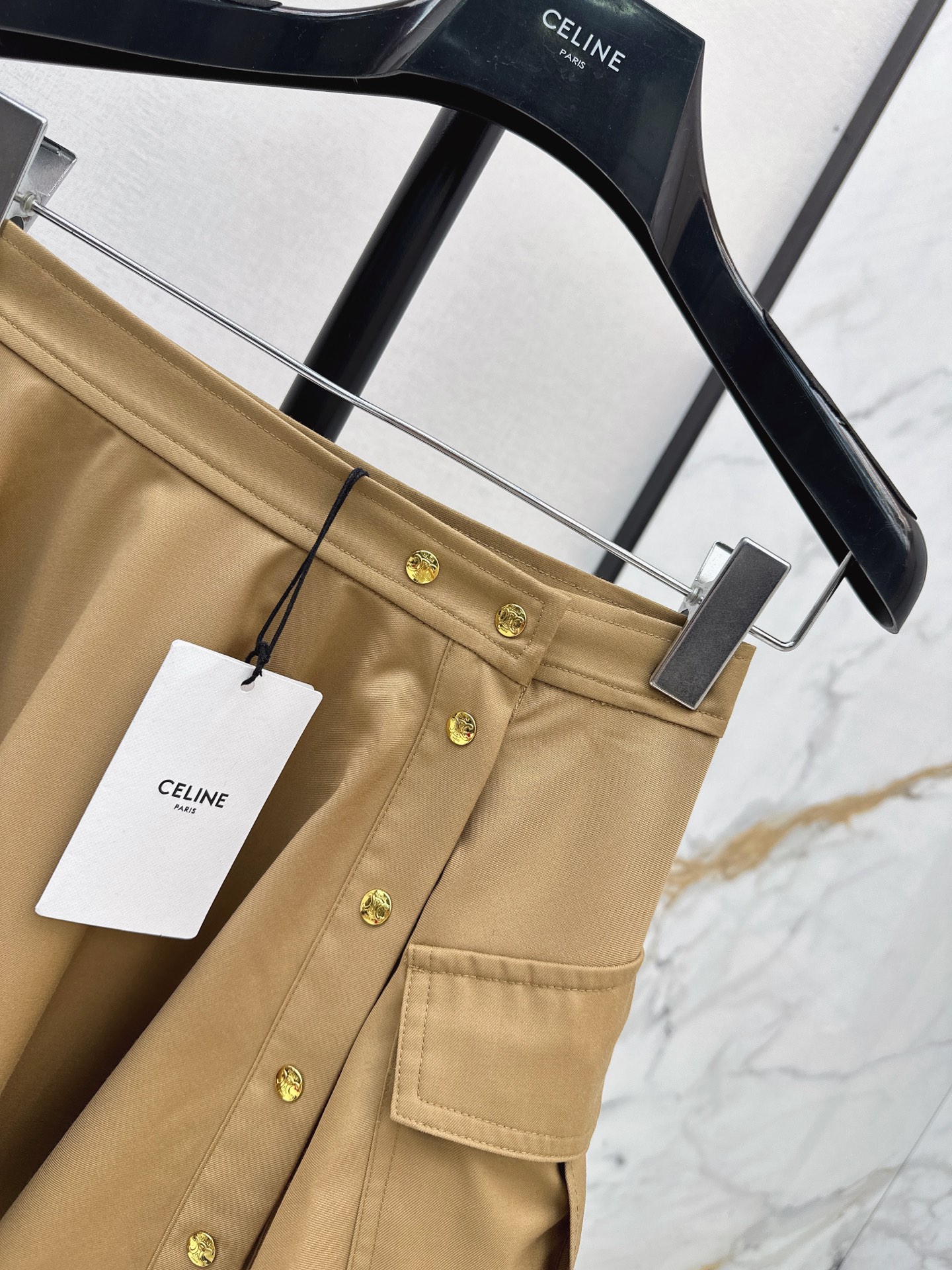 Celi 26ss cargo mini skirt