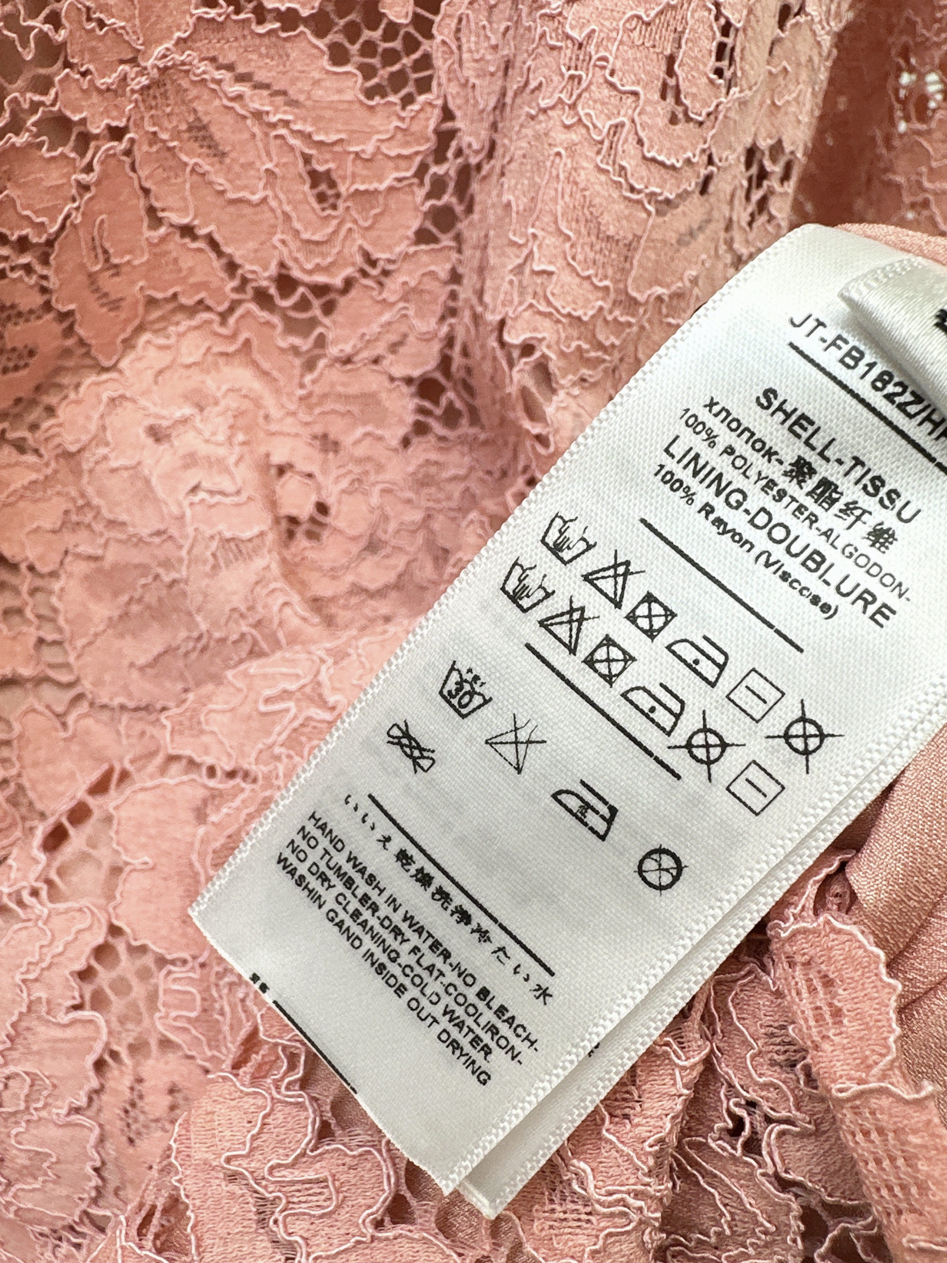 Dolc 26ss lace dress