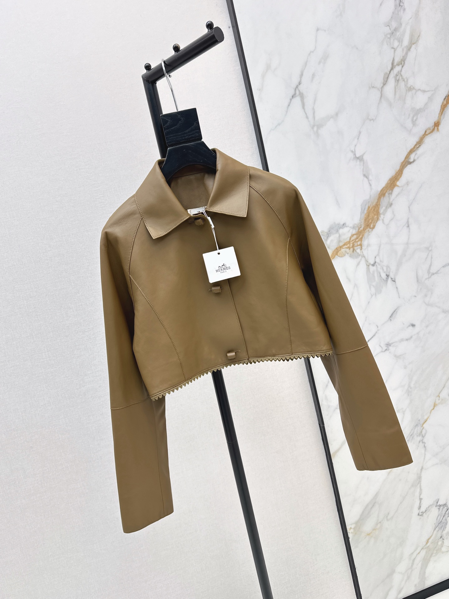 Her 26ss leather jacket