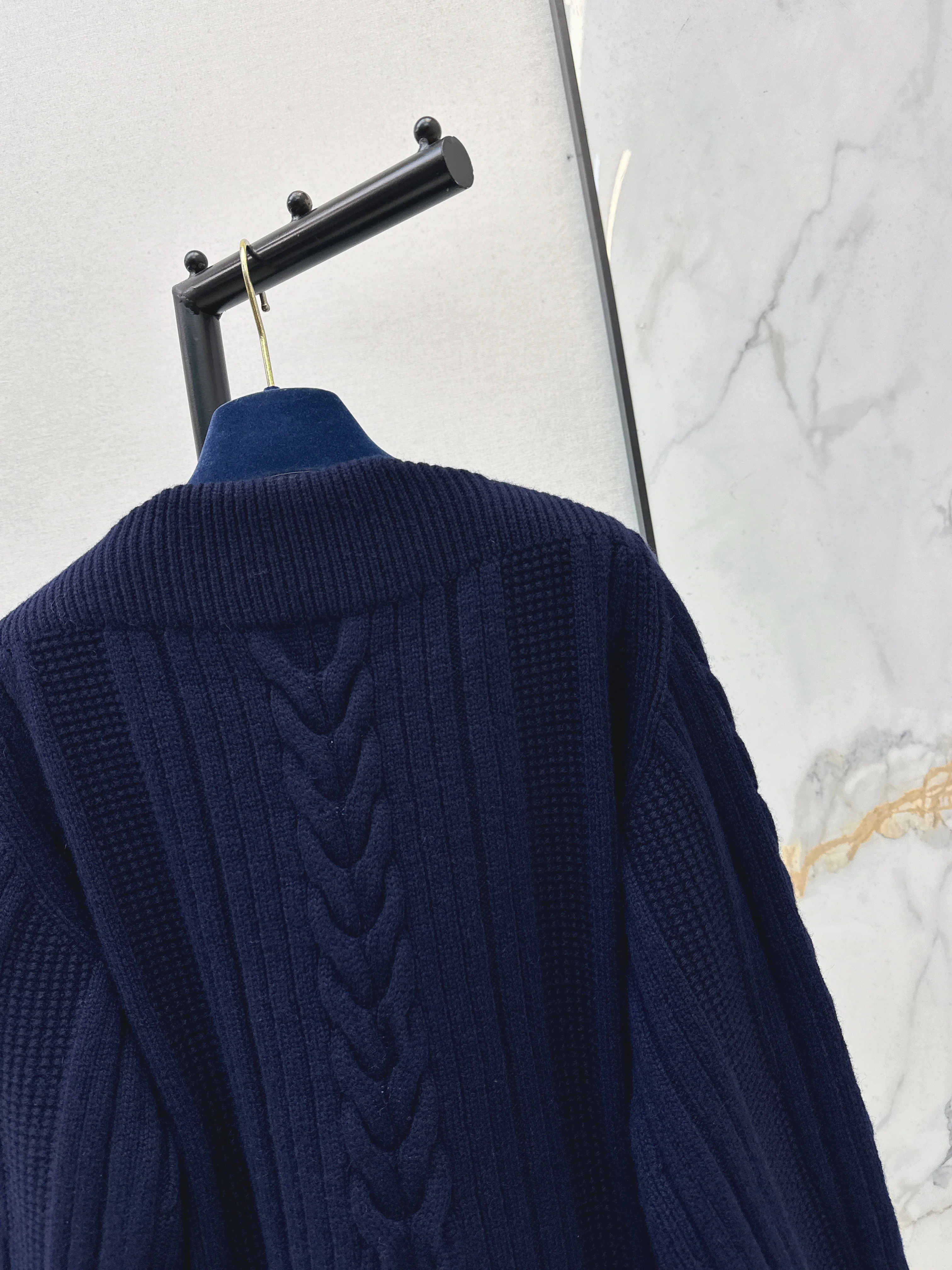 Louis 26ss wool knitted jacket