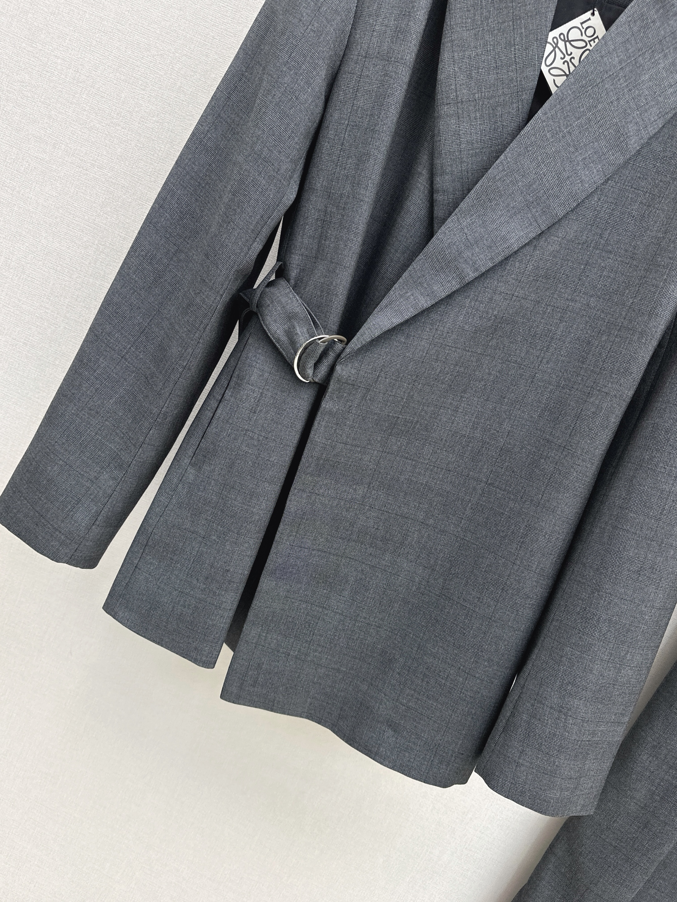 Loe 26ss check blazer