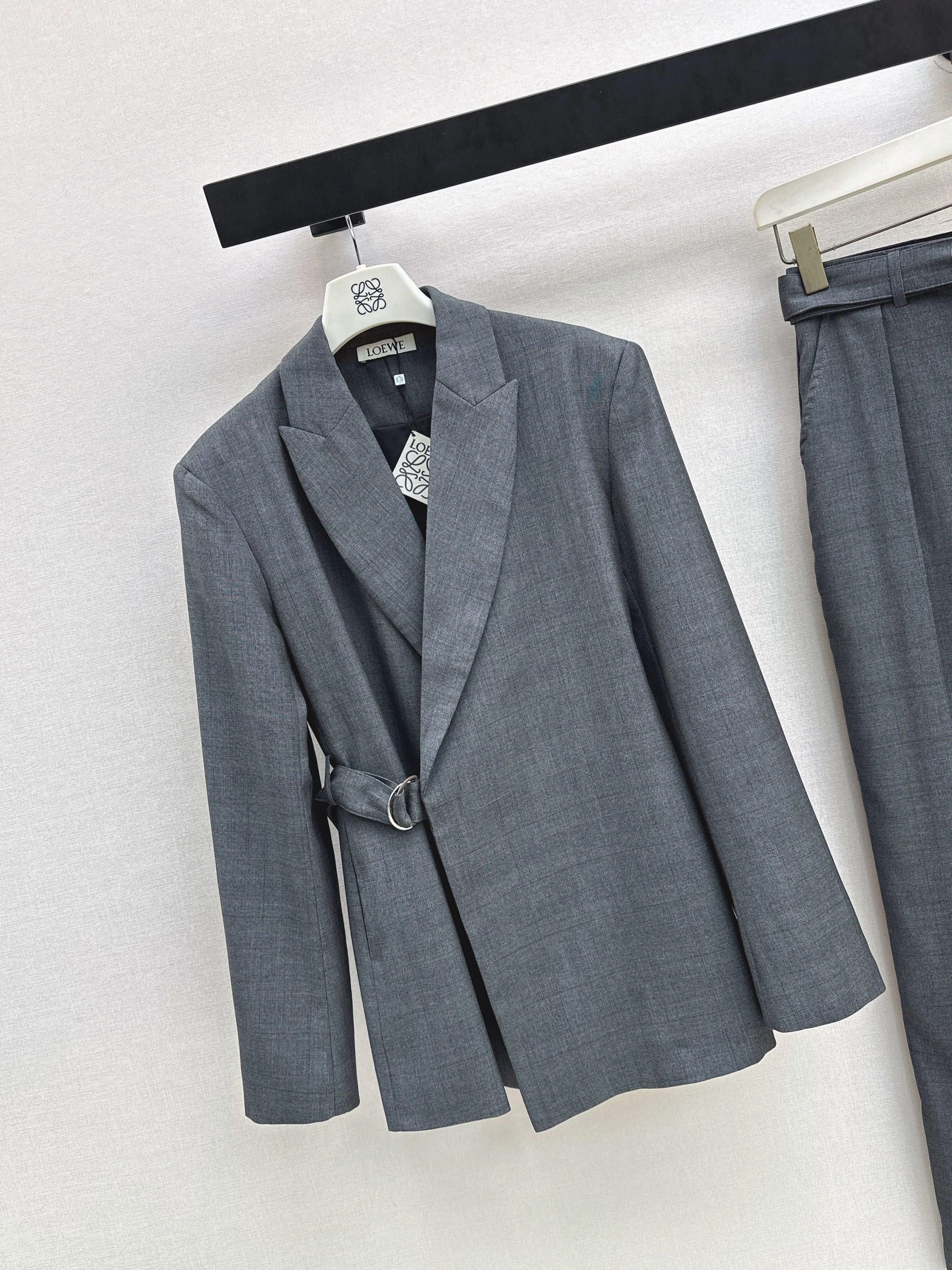 Loe 26ss check blazer