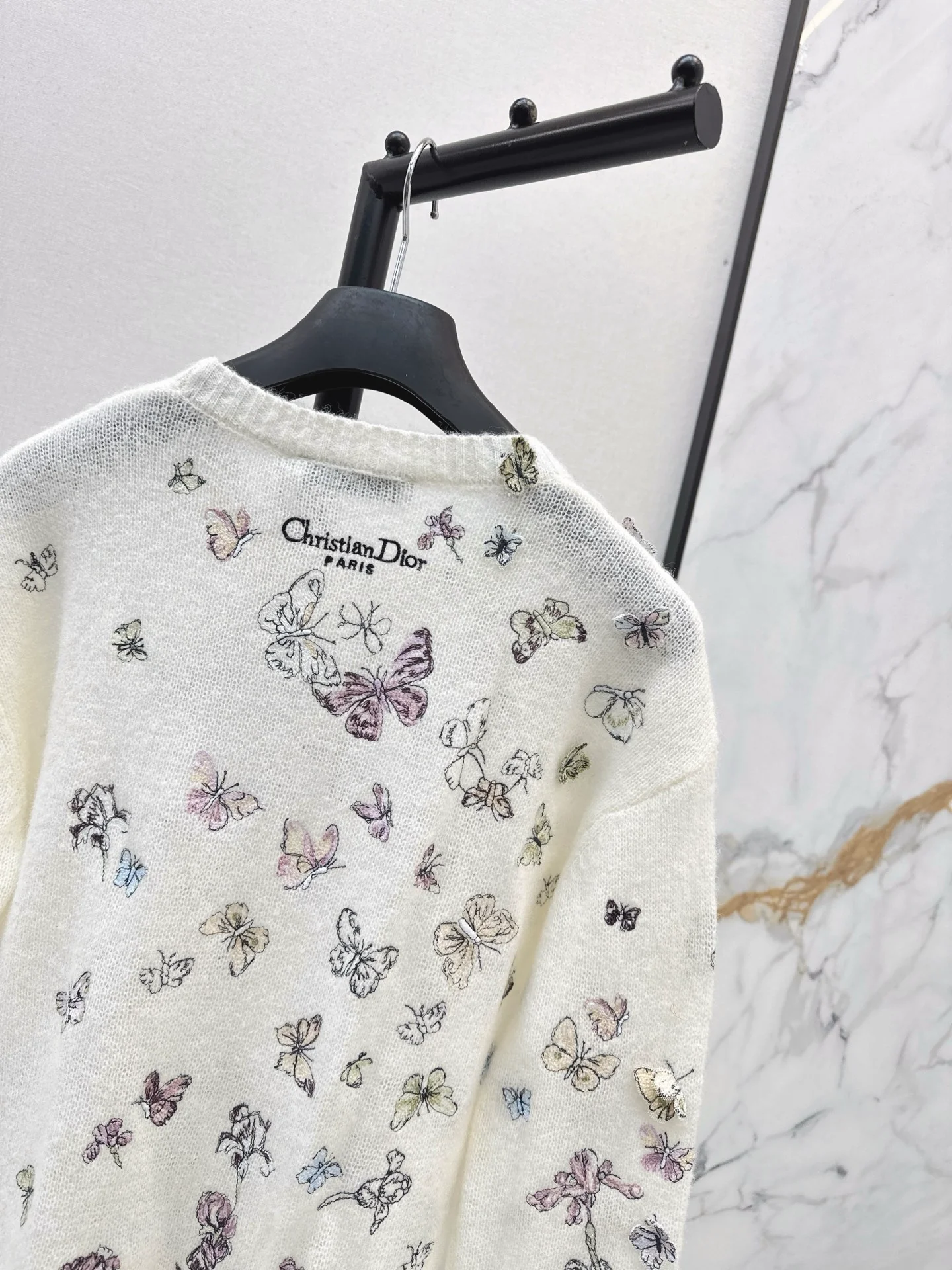 CD 26ss embroidery knitwear