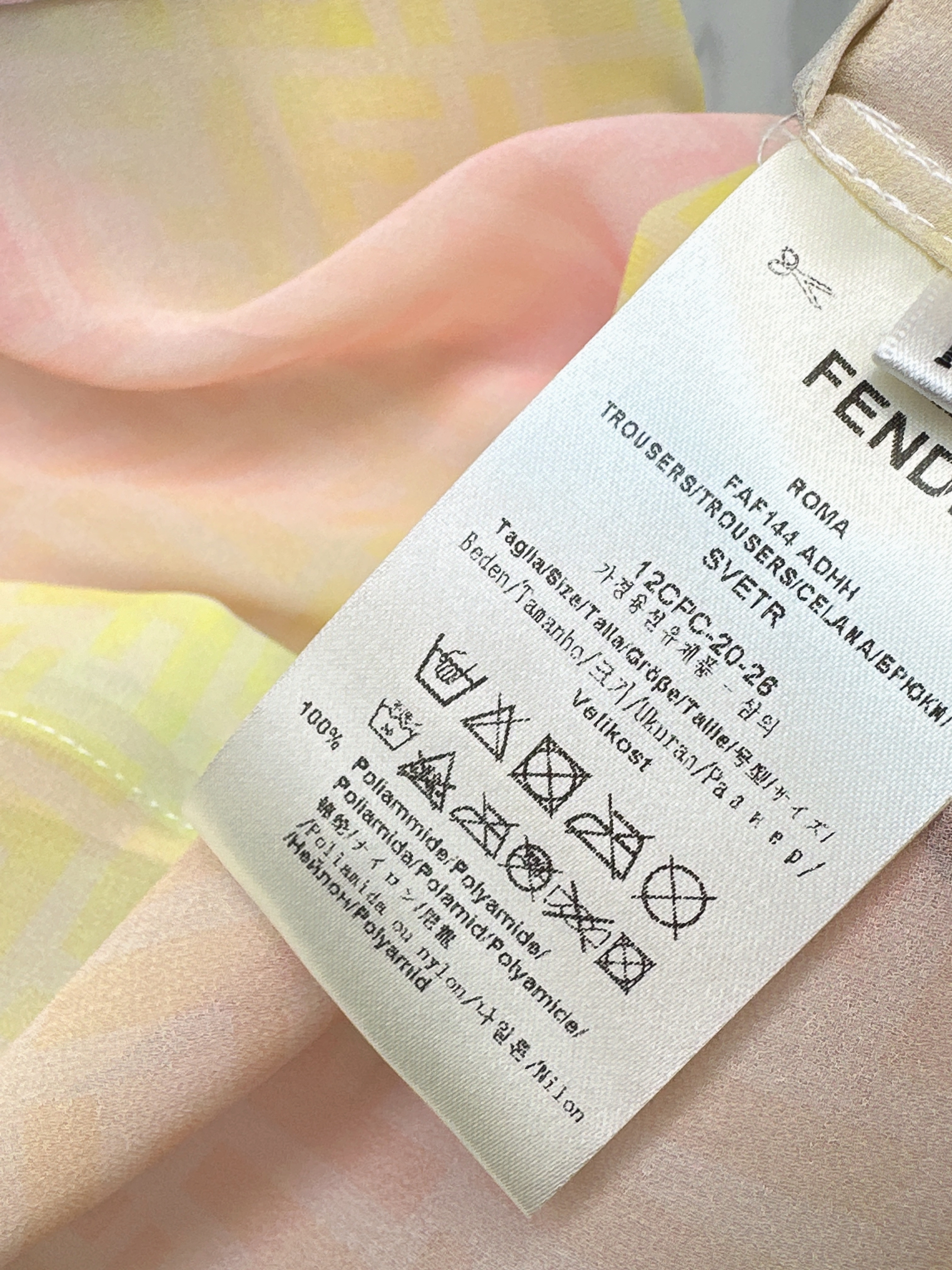 Fen 26ss print shirt