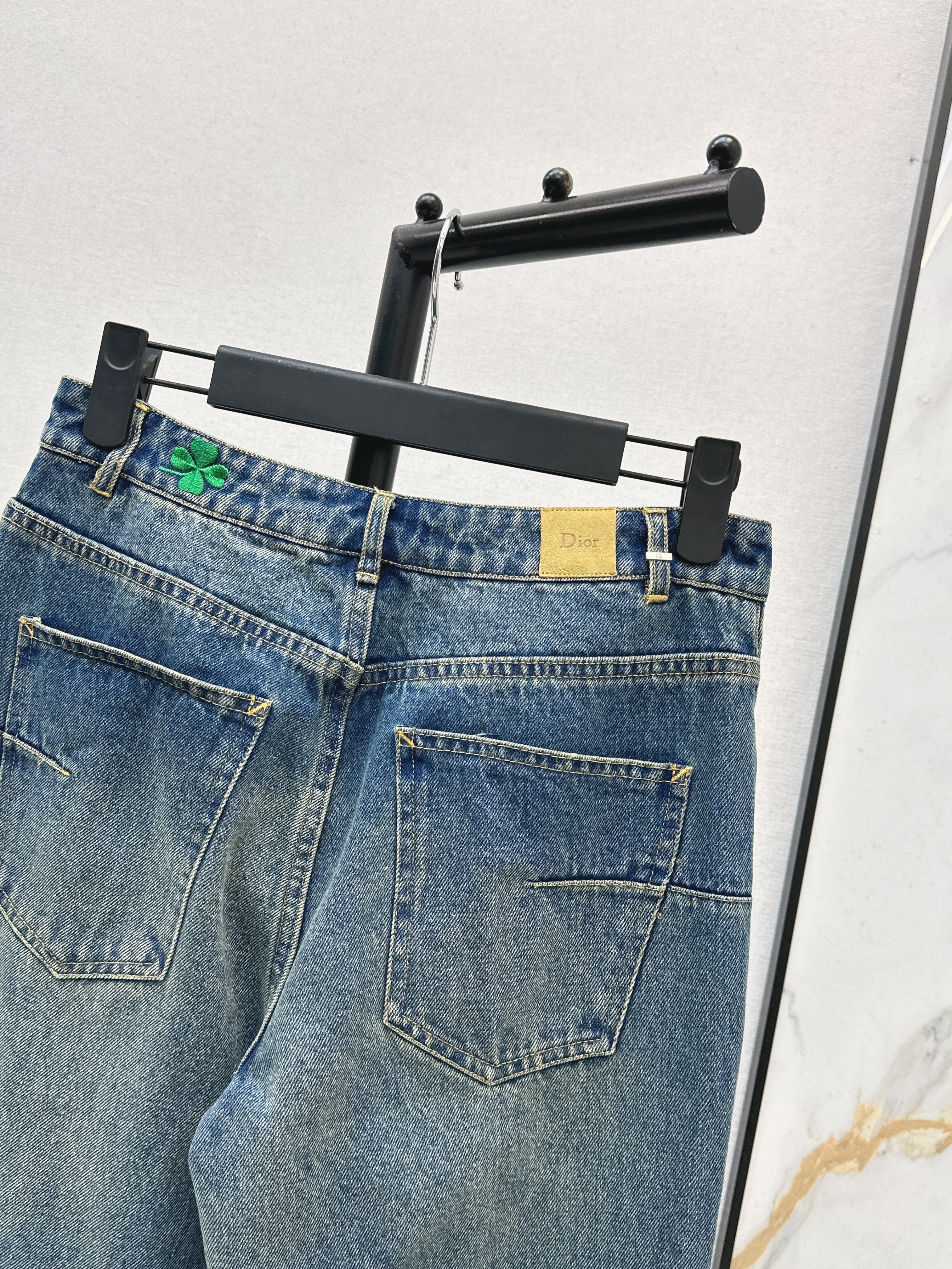 CD 26ss embroidery jeans