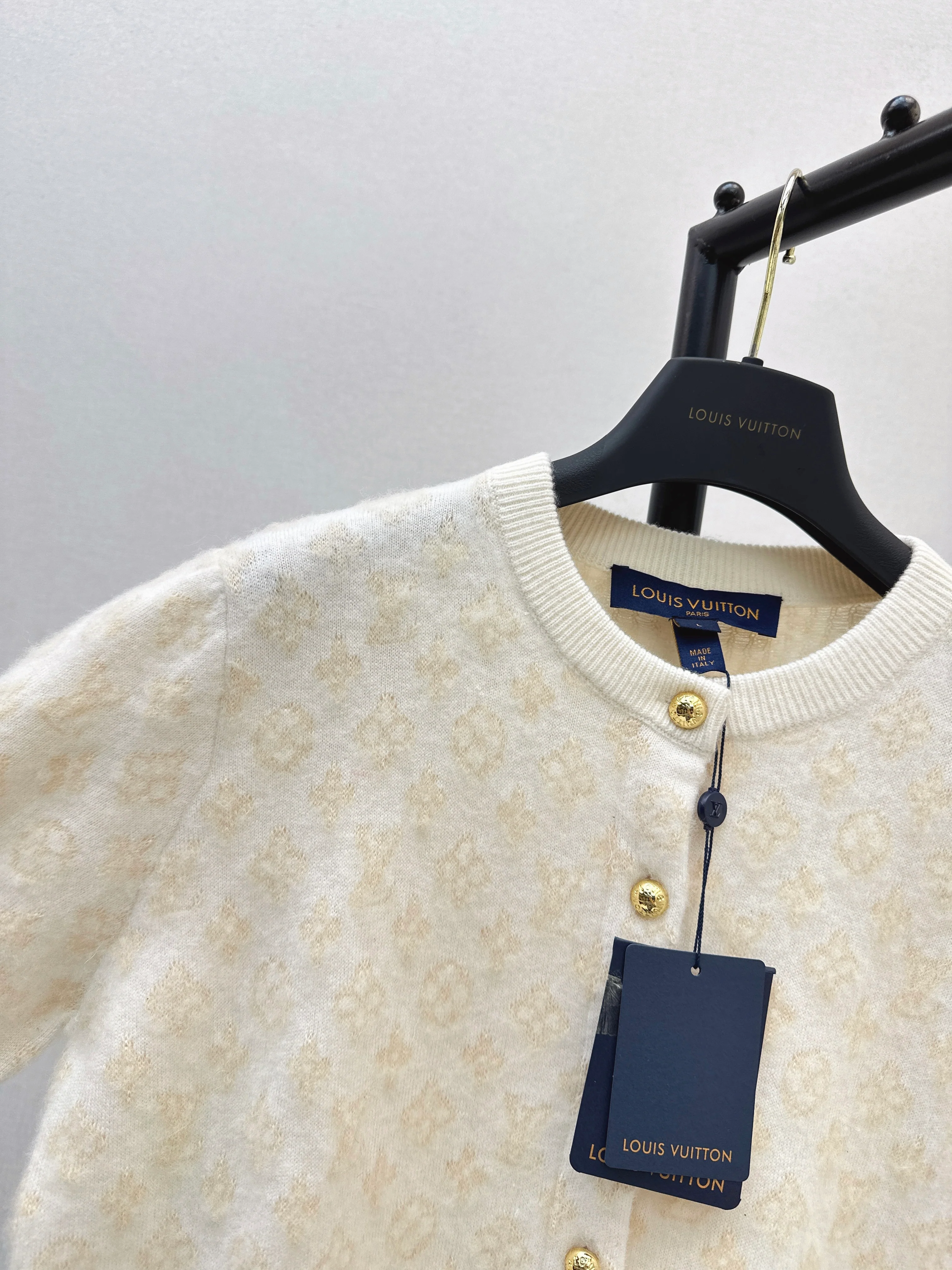 Louis 26ss jacquard cardigan