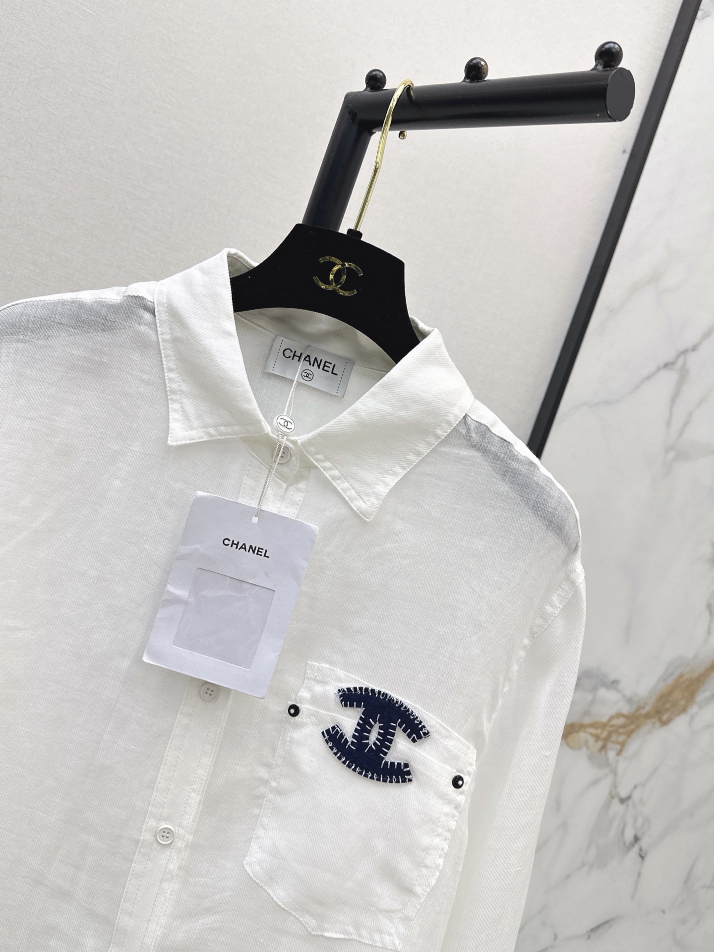Chan 26ss embroidery shirt