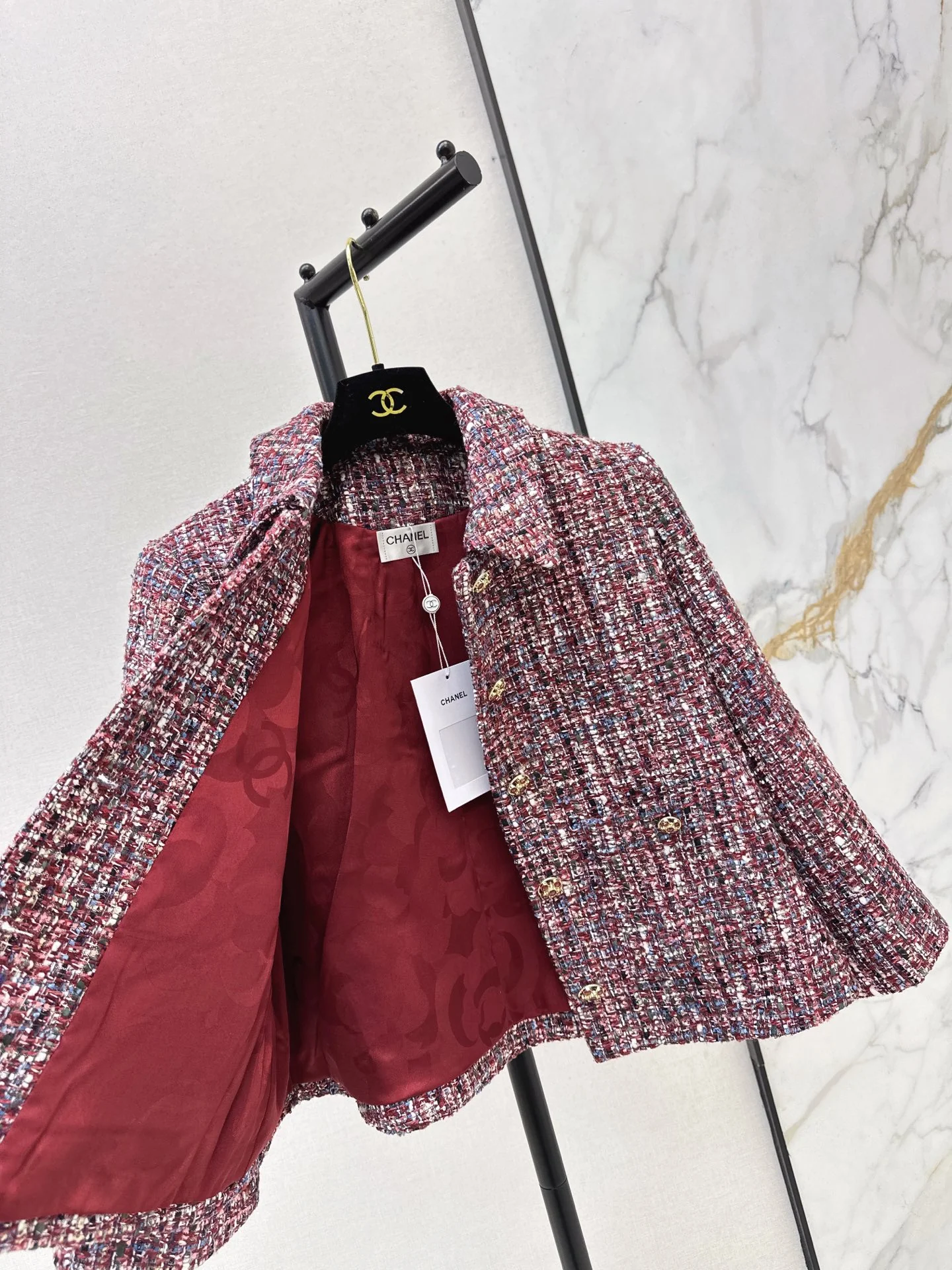 Chan 26ss tweed jacket