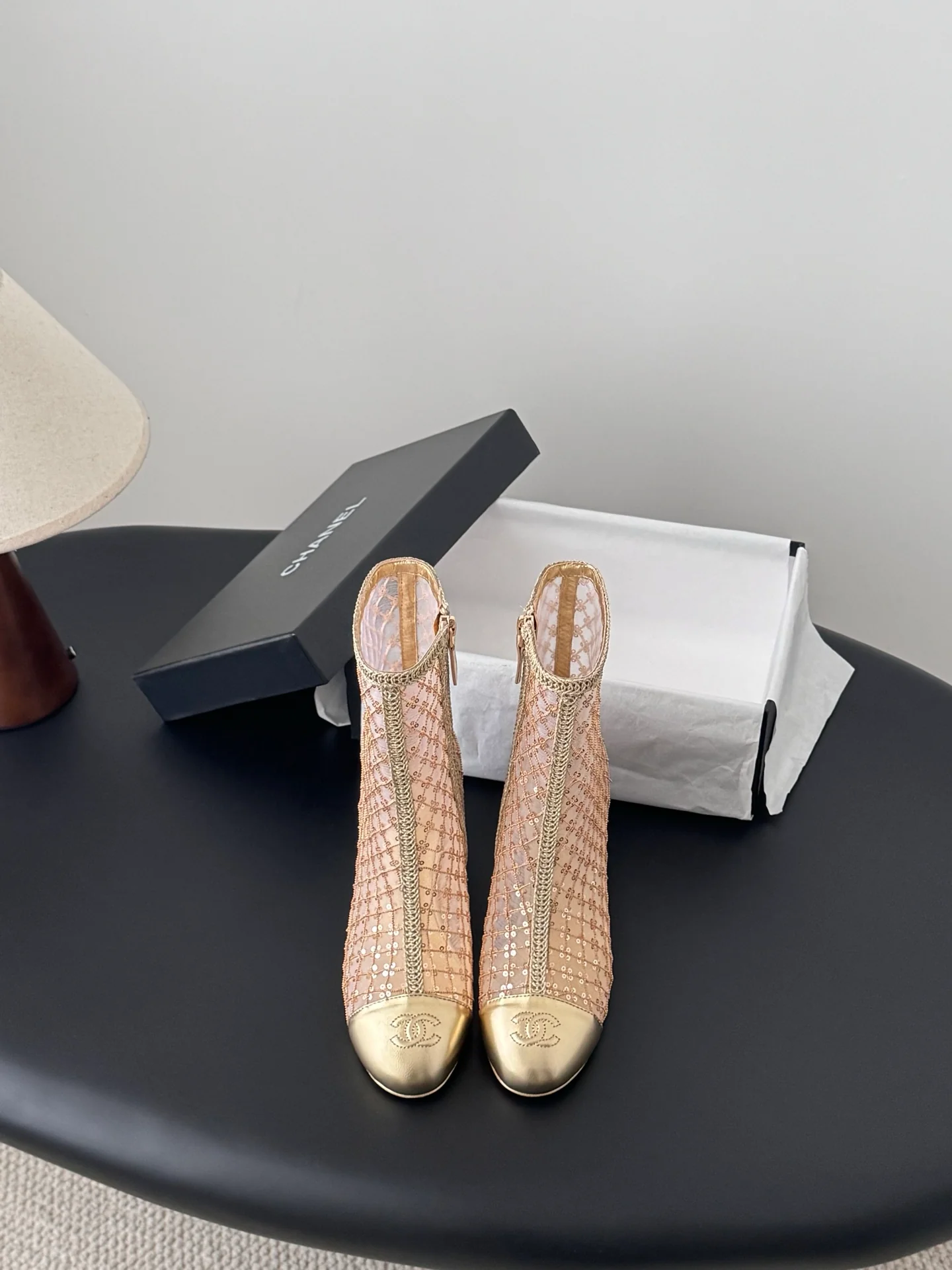 Chan 26ss wedge boots