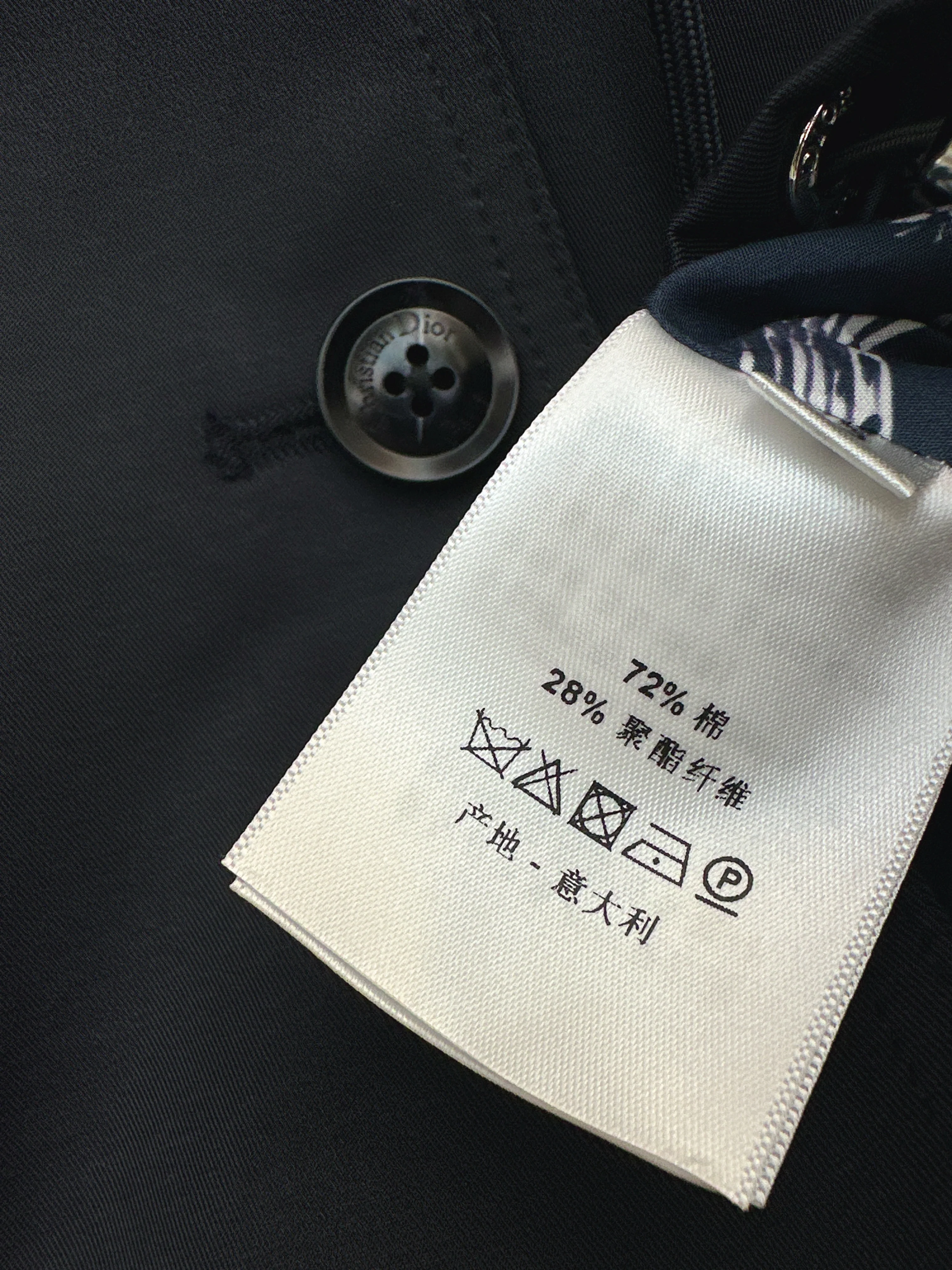 CD 26ss print hooded trench coats