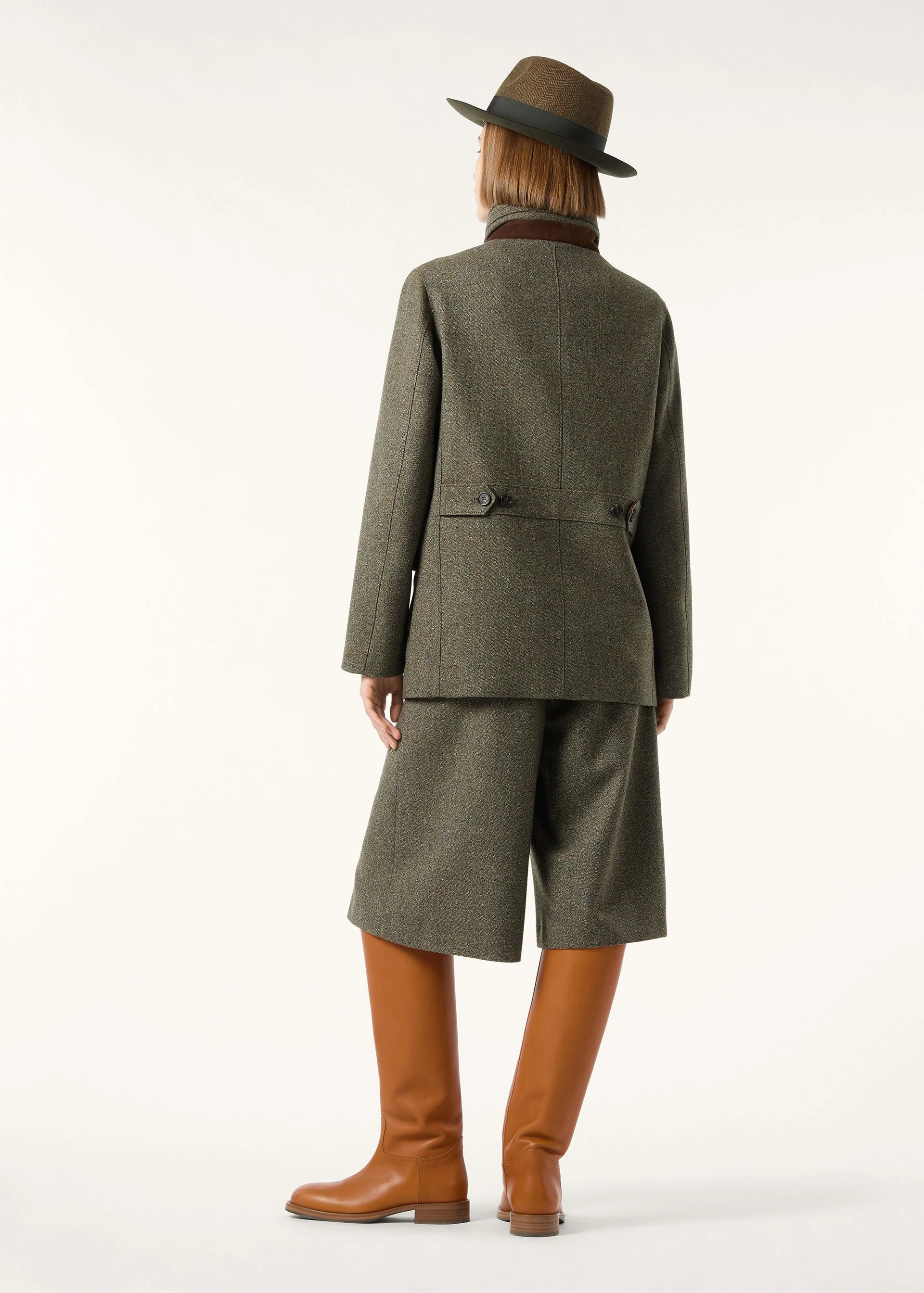 Loro 26ss wool mid pants