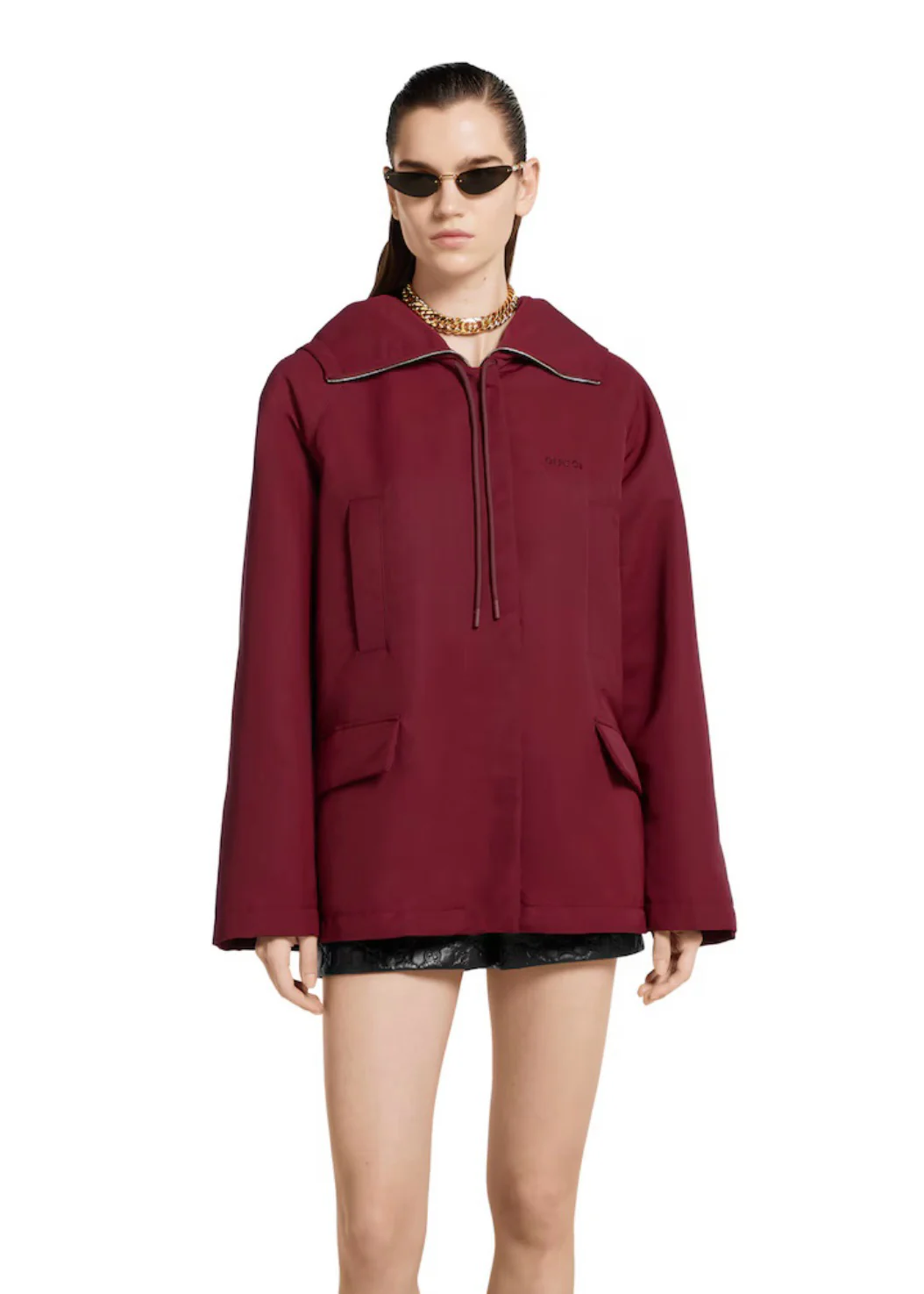 Gucc 25fw hooded jacket