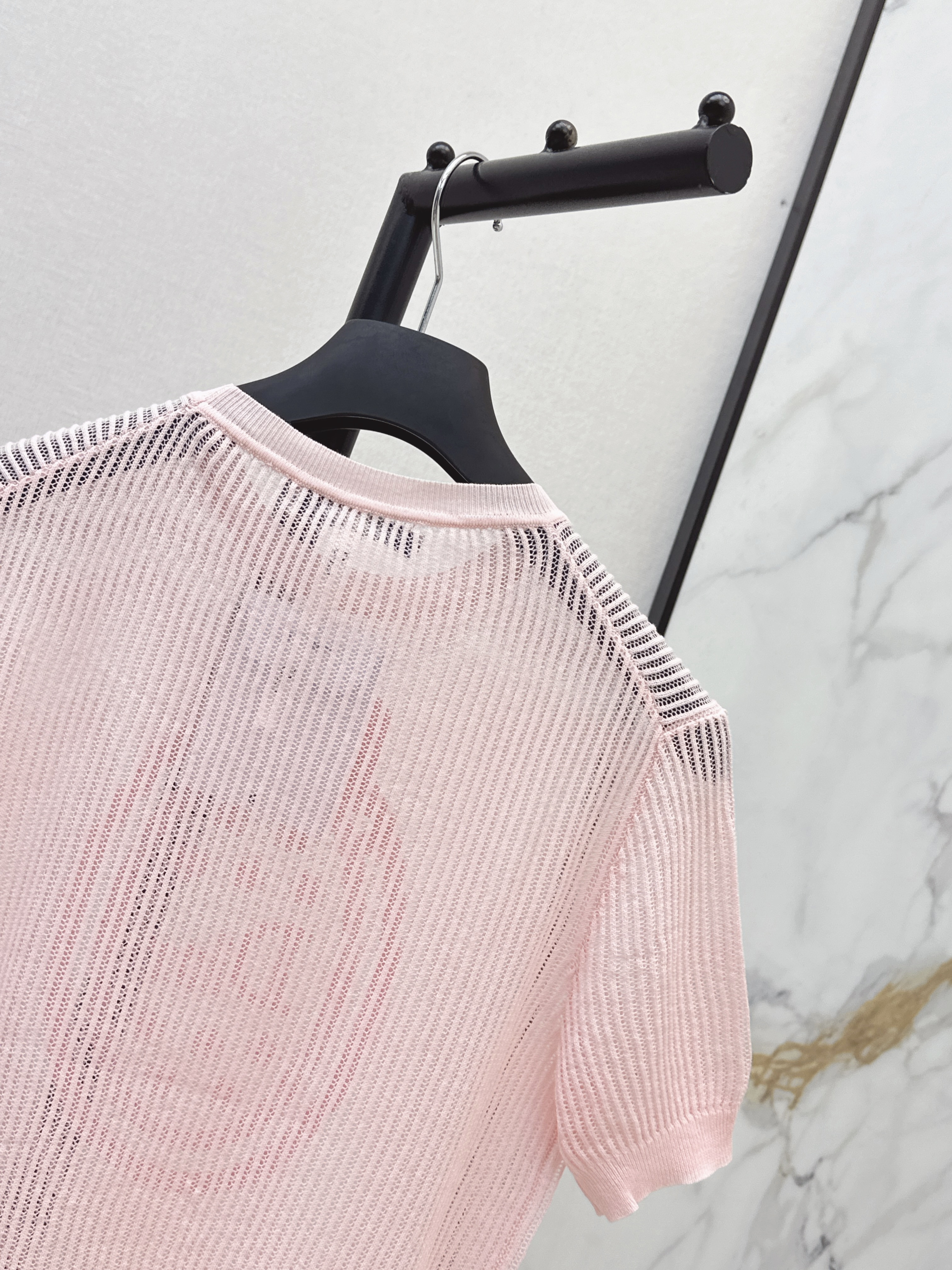 CD 26ss hollow knit top