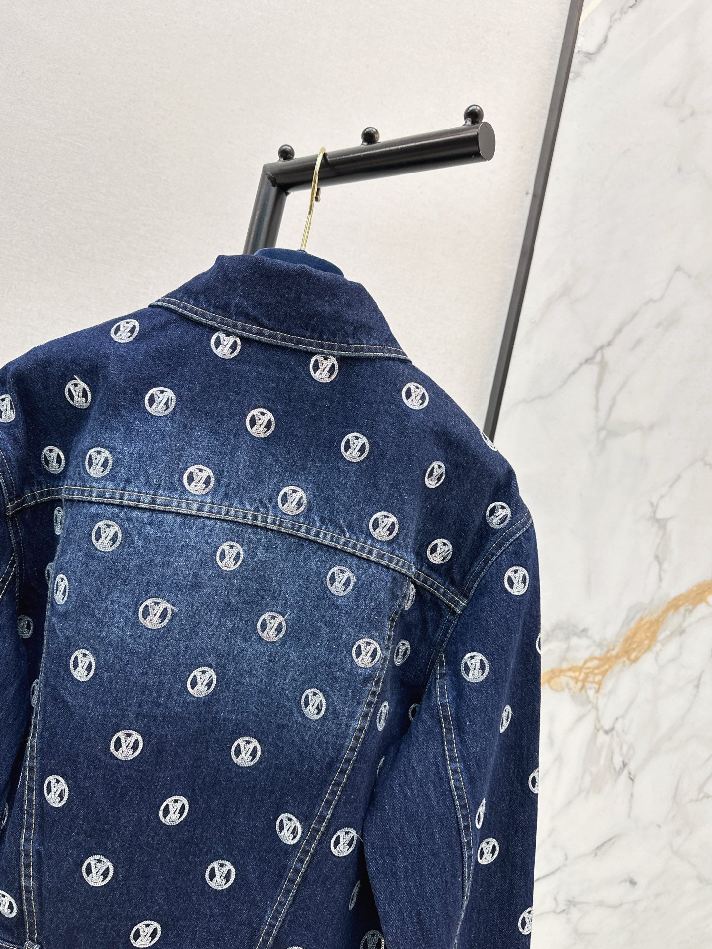 Louis 25fw embroidery denim jacket