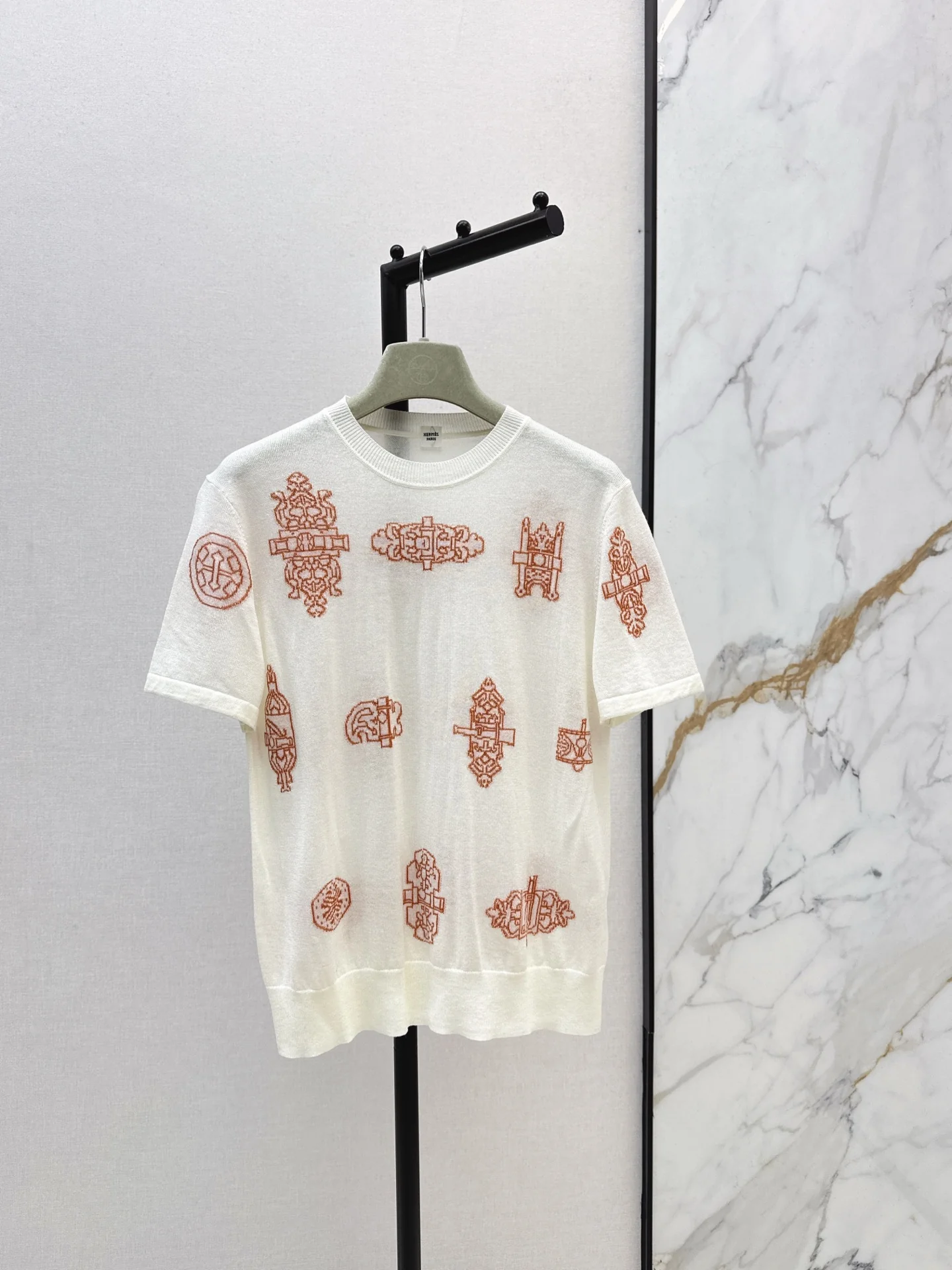 Herm 26ss jacquard  t-shirts