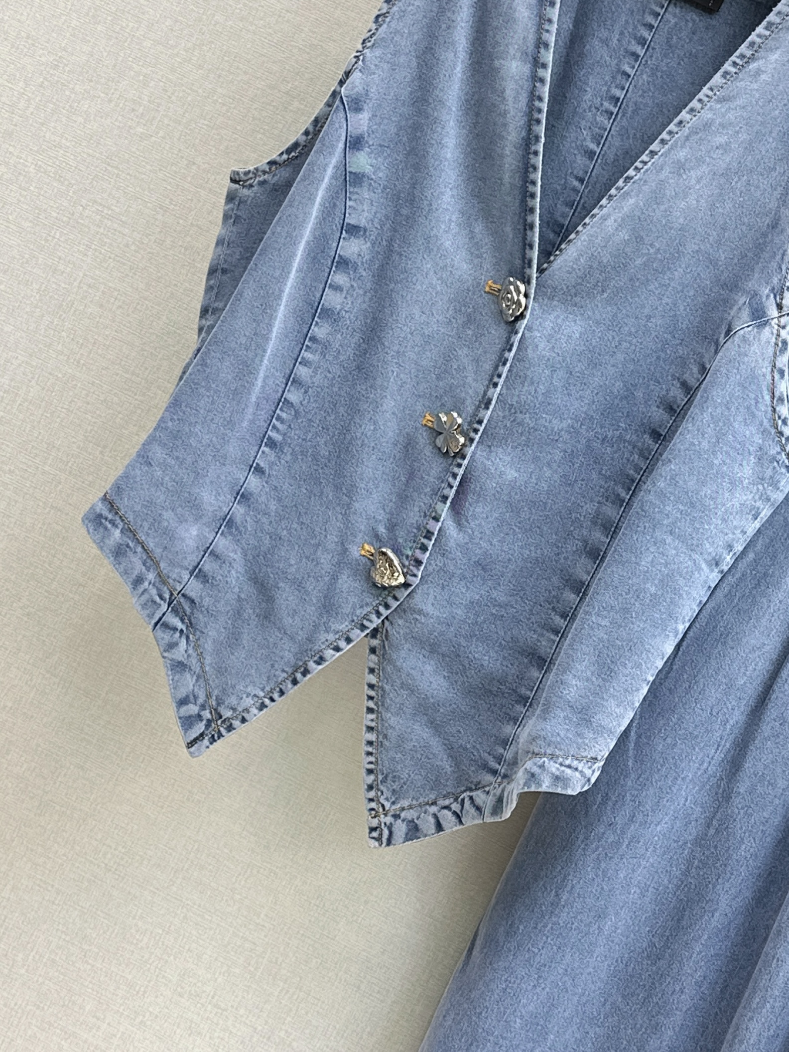 Chan 26ss denim outfit sets