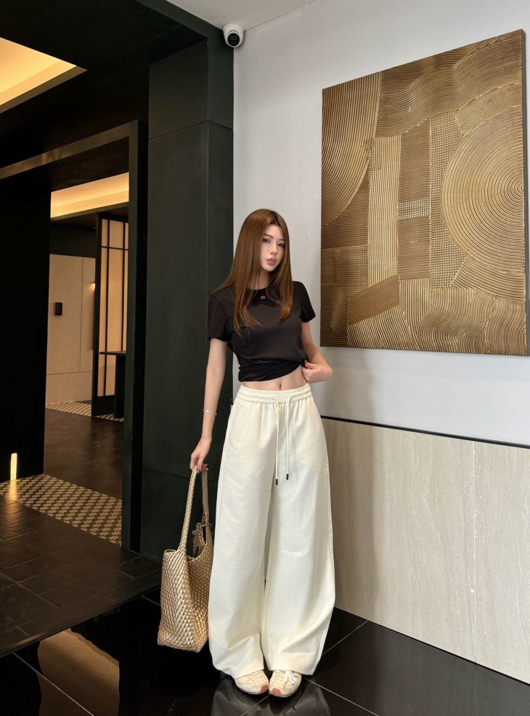 Chan 26ss wide-leg pants