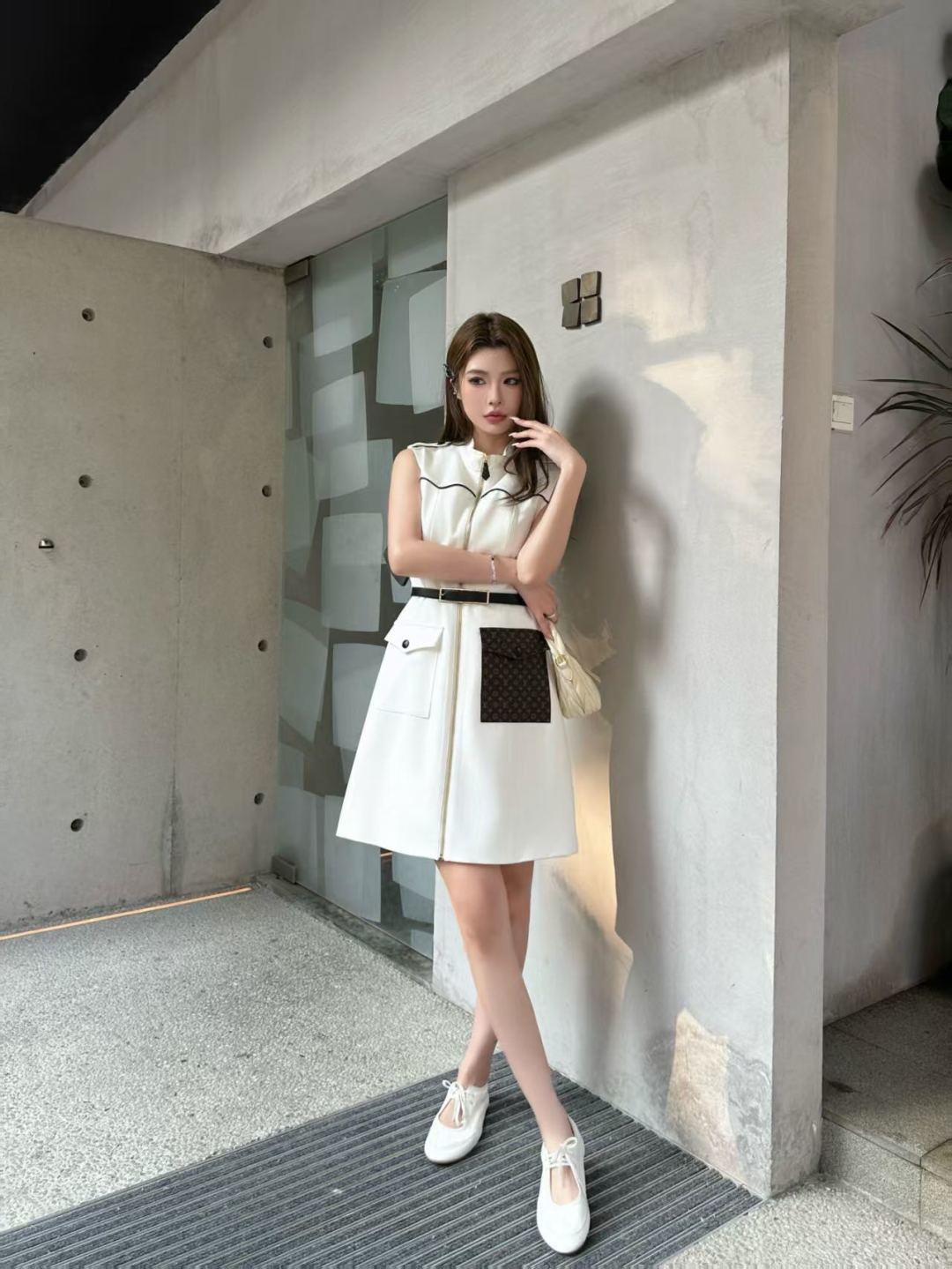 Loui 26ss sleeveless dress