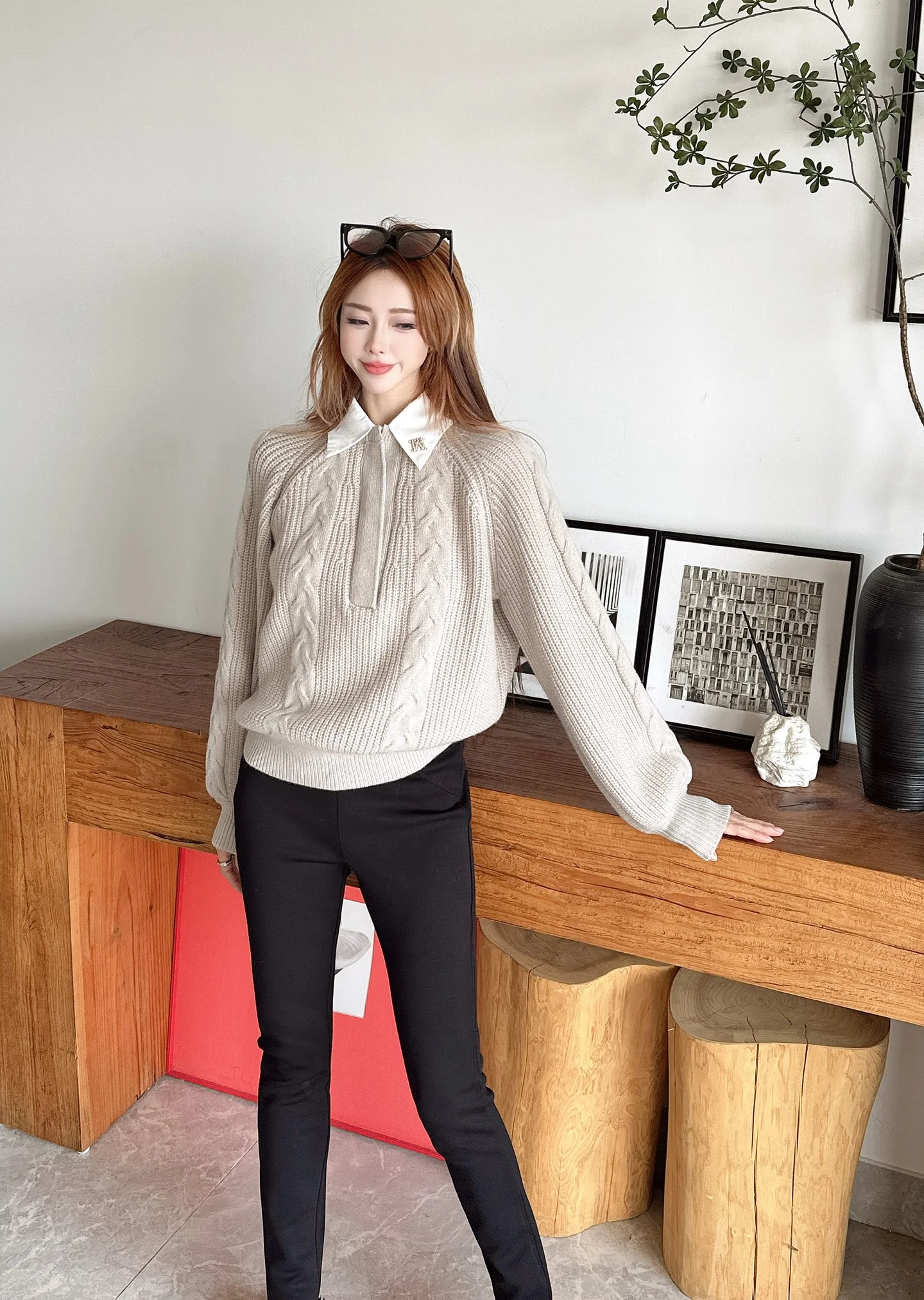 Max 25fw knit sweater