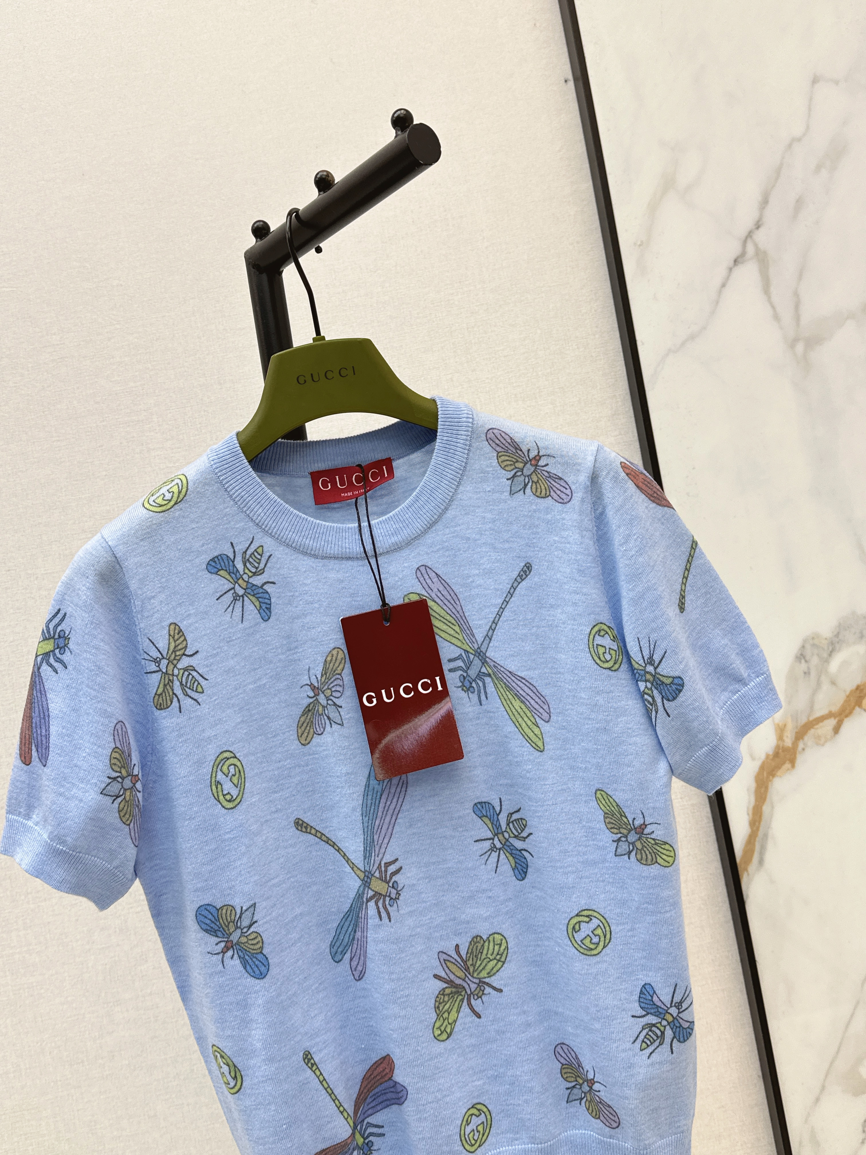 Guc 26ss embroidery sweater