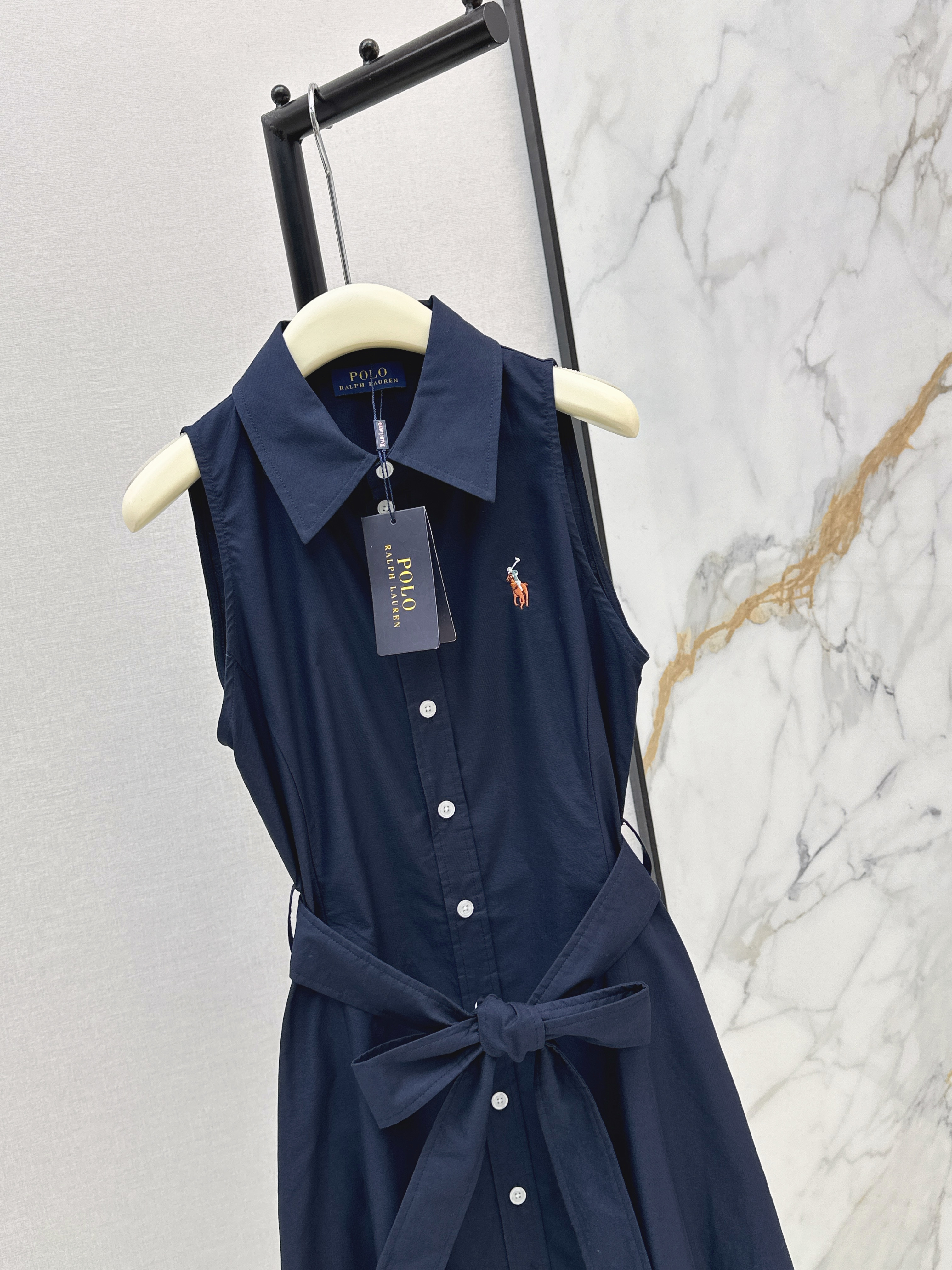 Ralp 26ss sleeveless shirt dress