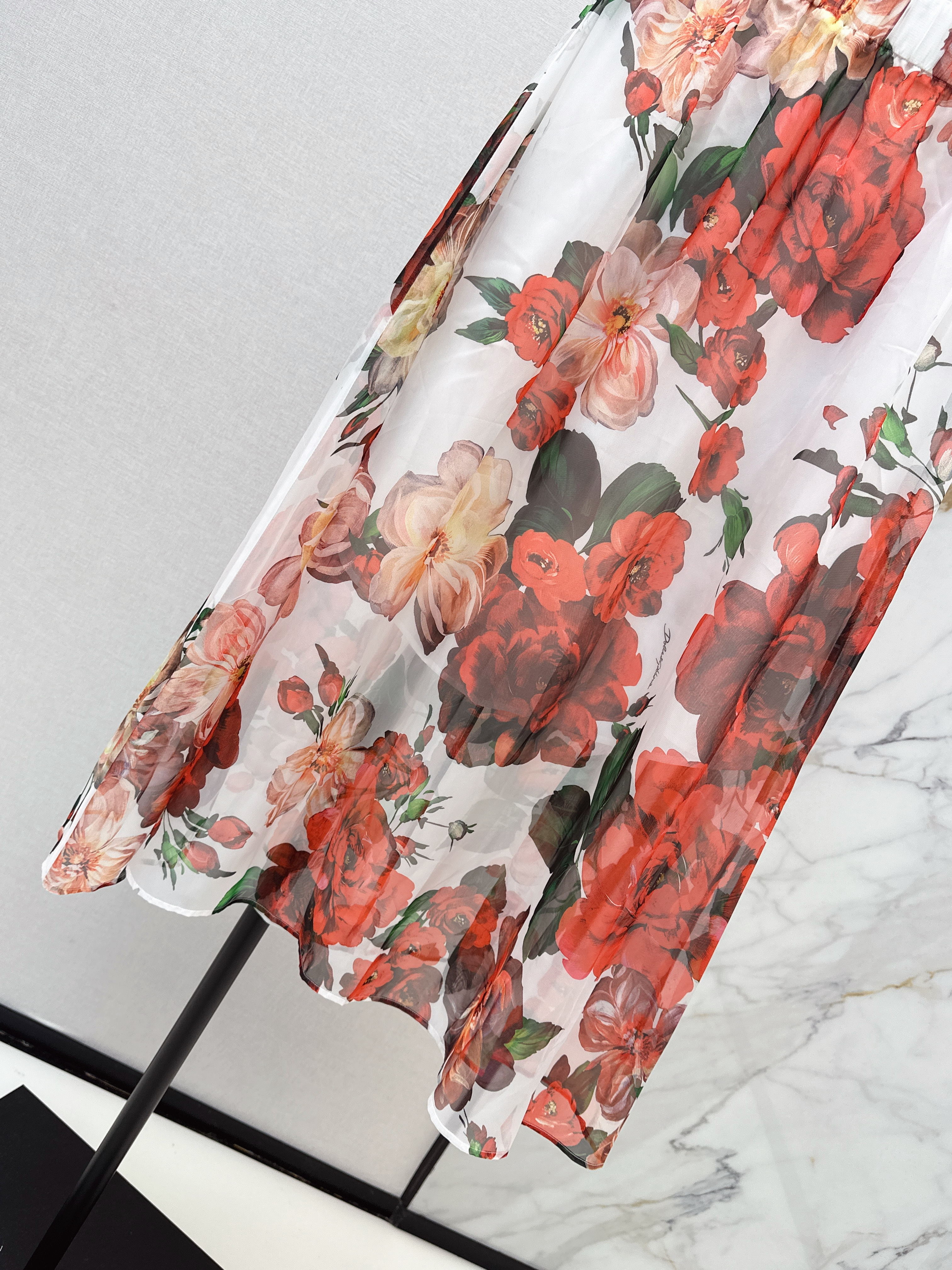Dolc 26ss floarl print skirt
