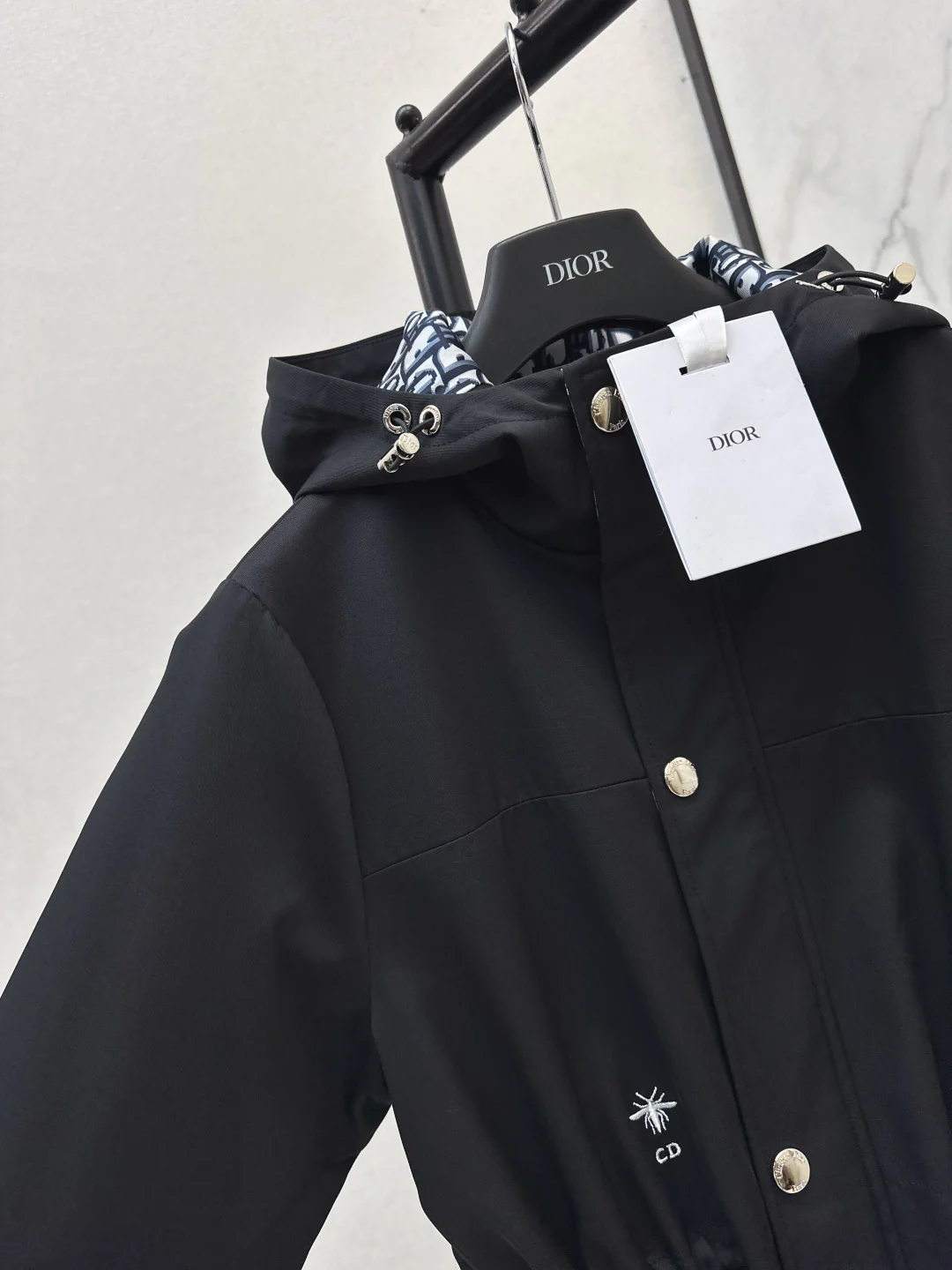 CD 25fw hooded trench coats