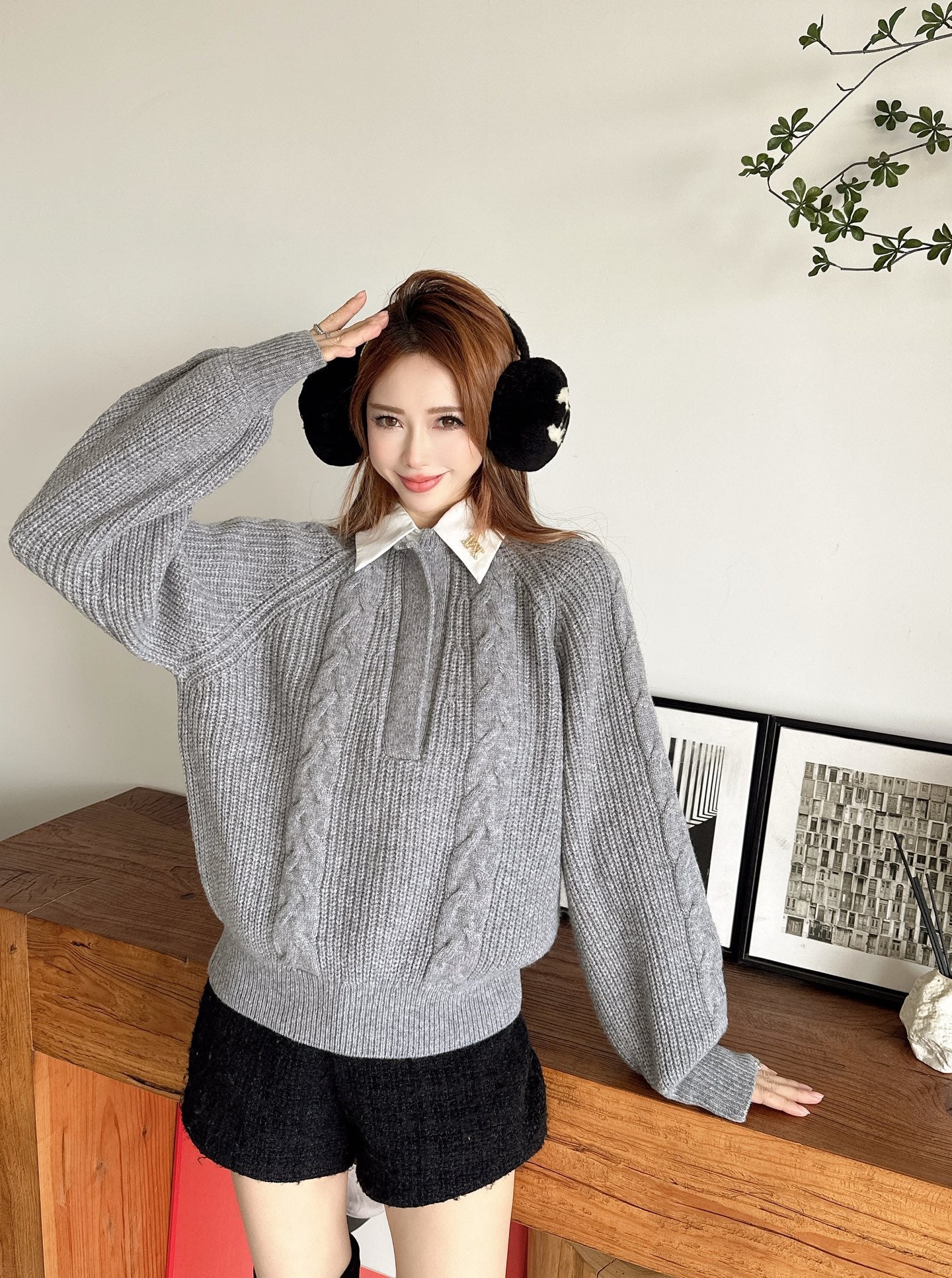 Max 25fw knit sweater