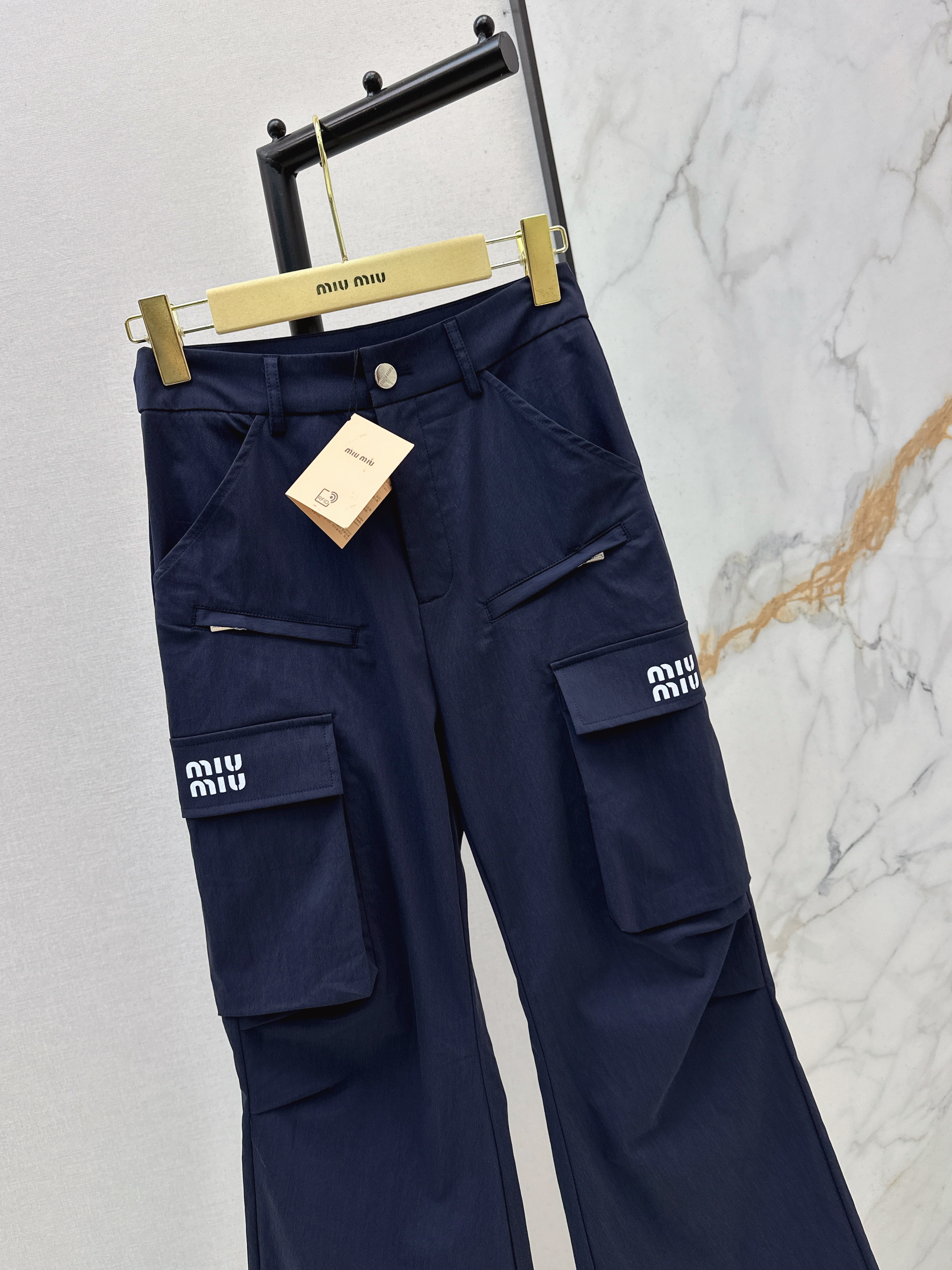 Miu 26ss cargo pants