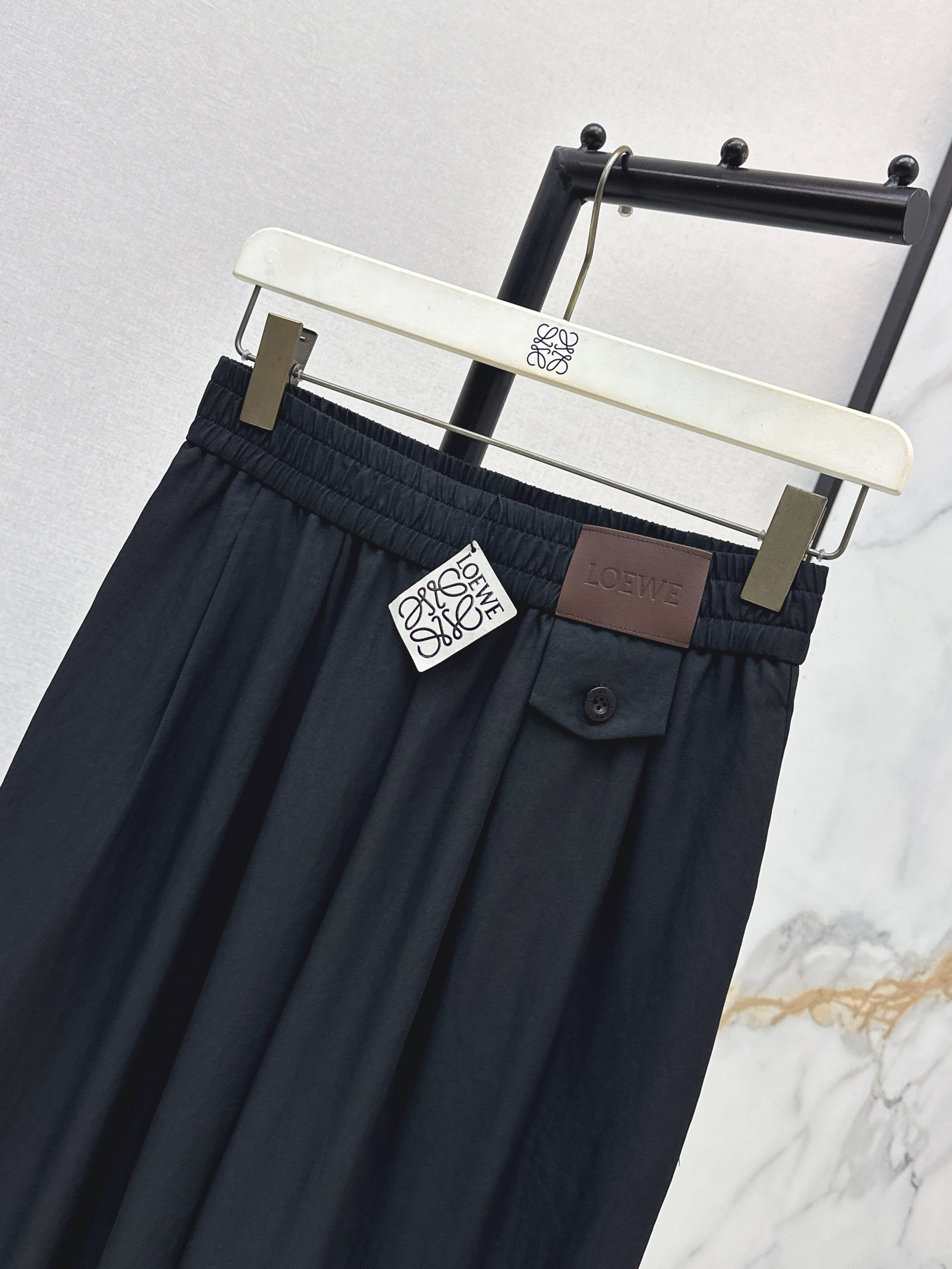 Loe 26ss straight-leg pants