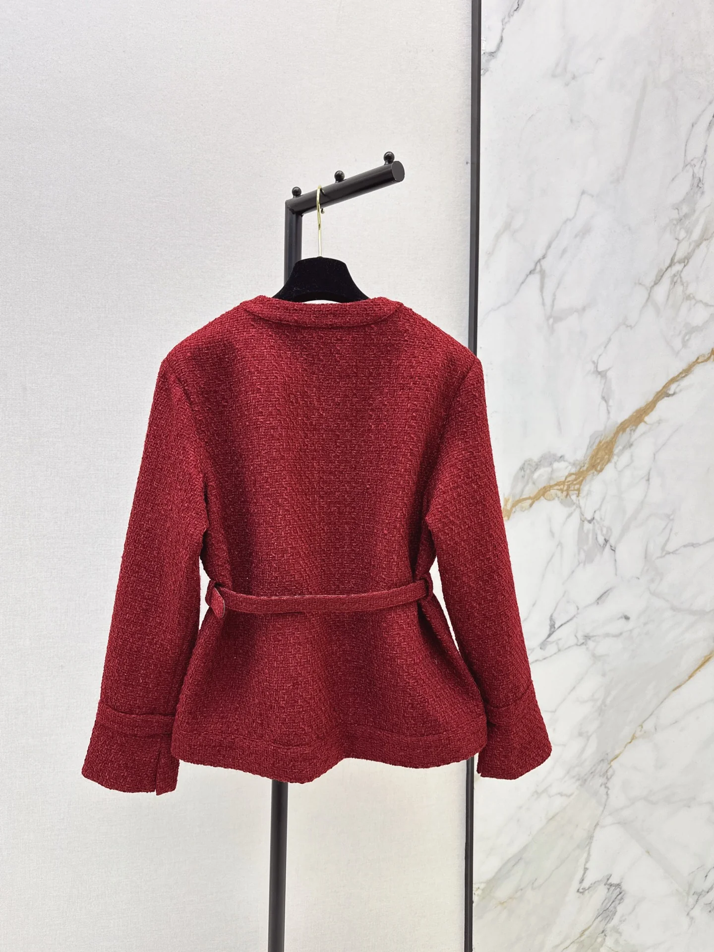 Chan 25fw woven tweed jacket