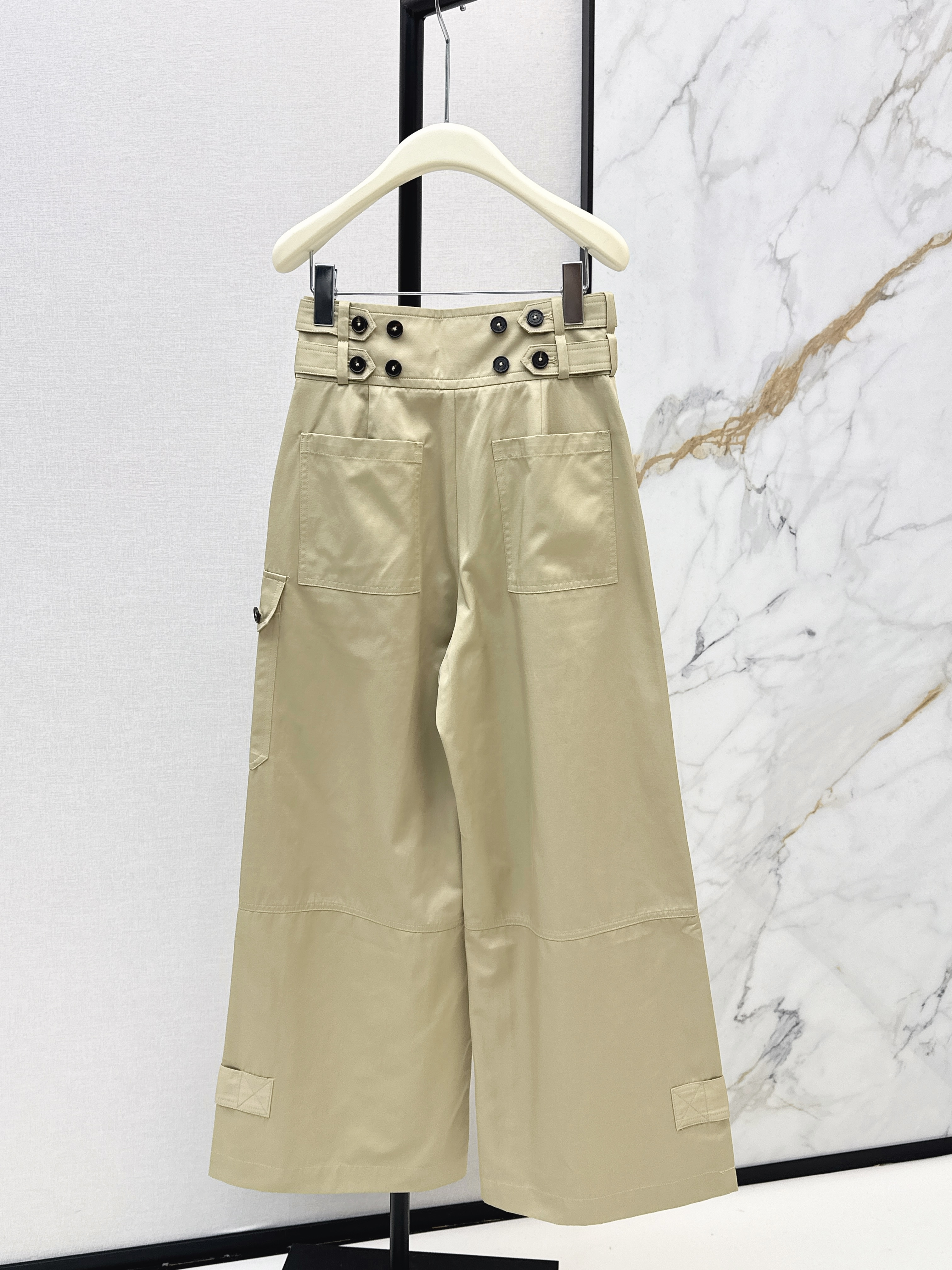 Zimm 26ss wide-leg pants