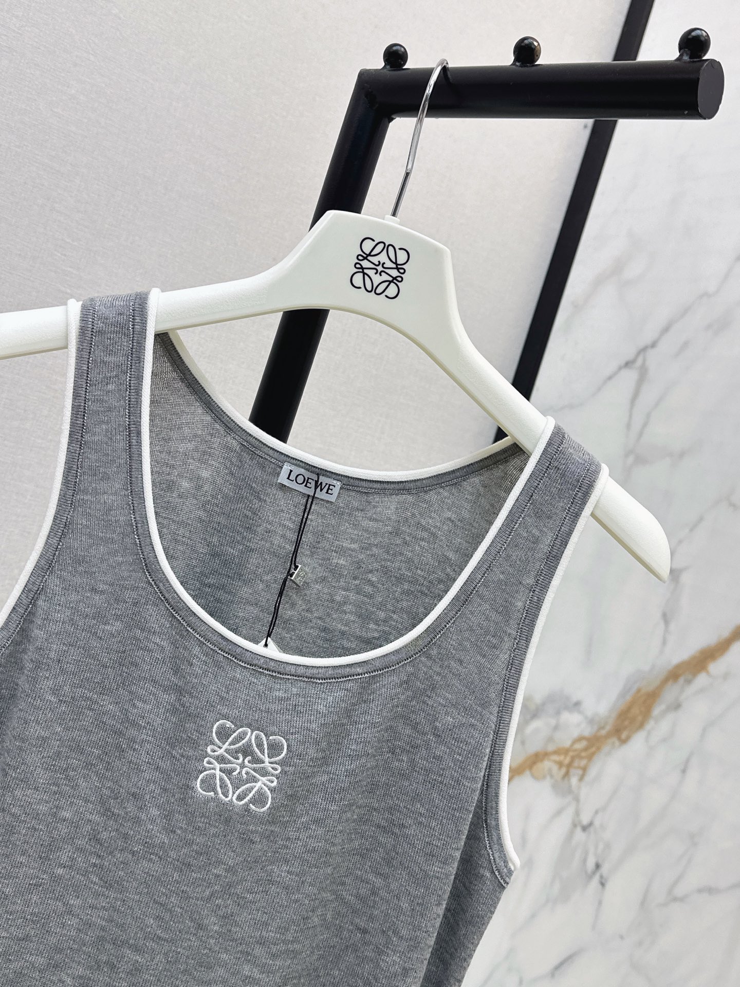 Loe 26ss knit vest