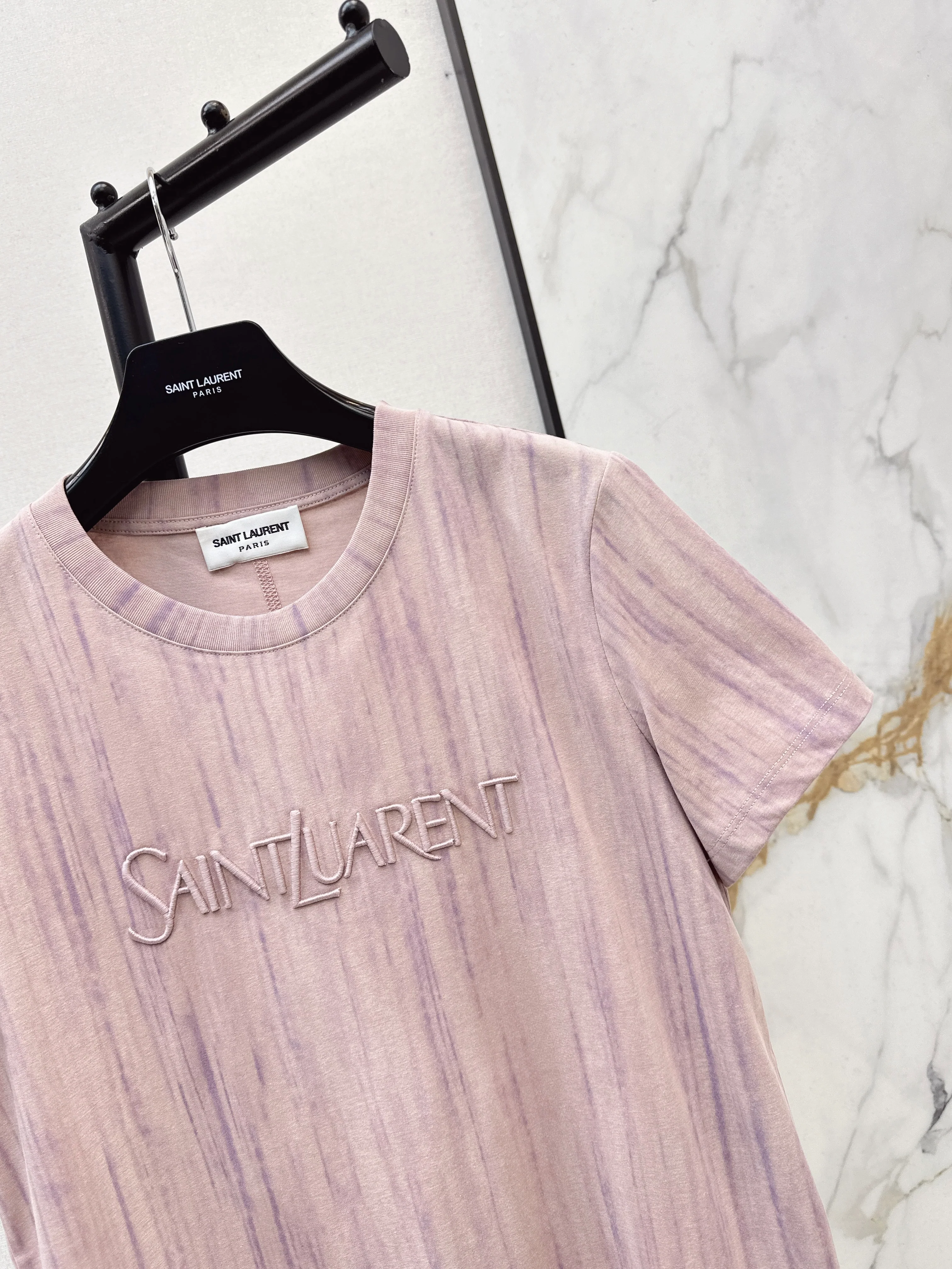 Saint 26ss embroidery t-shirts