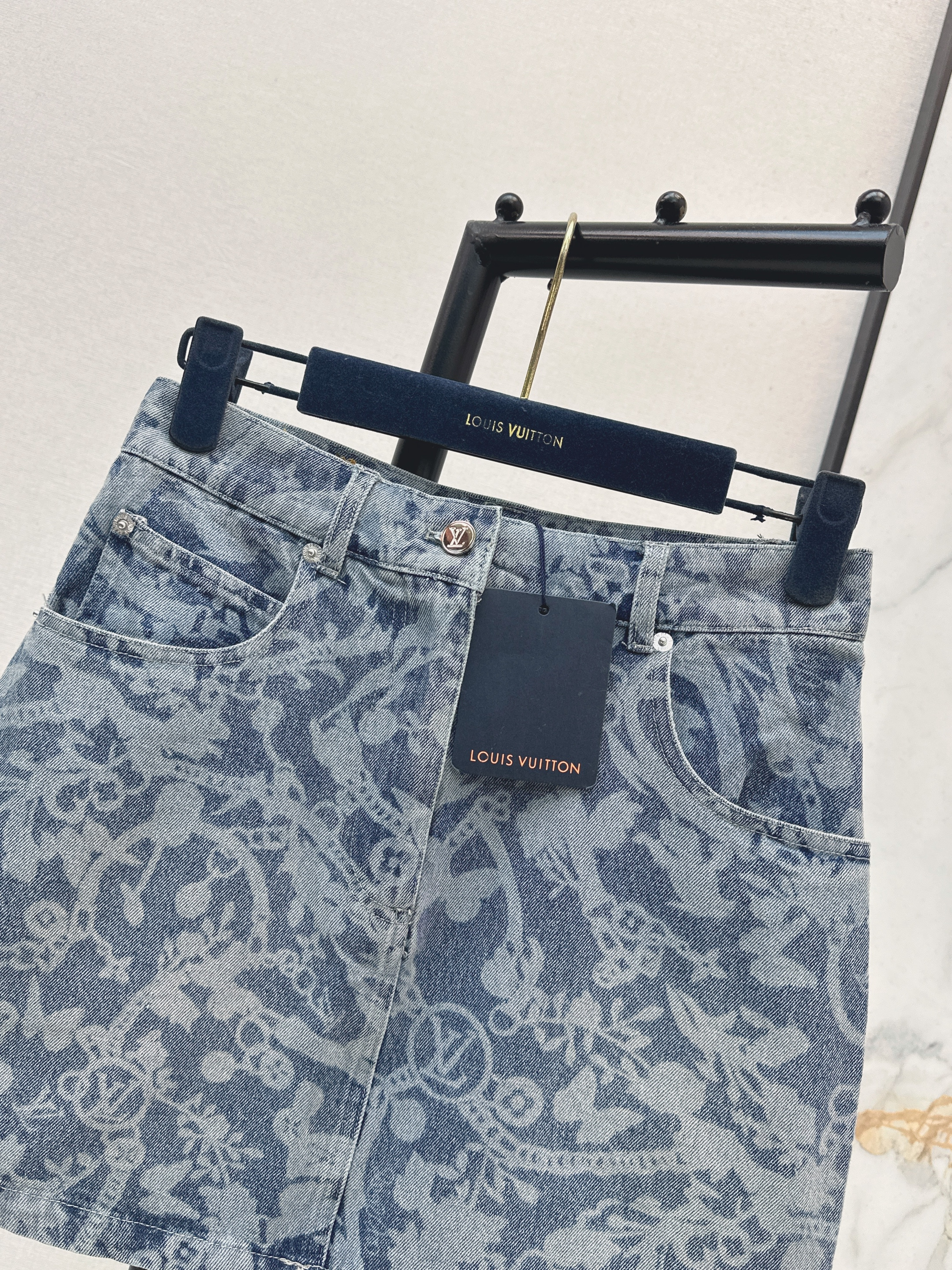 Loui 26ss denim skirt
