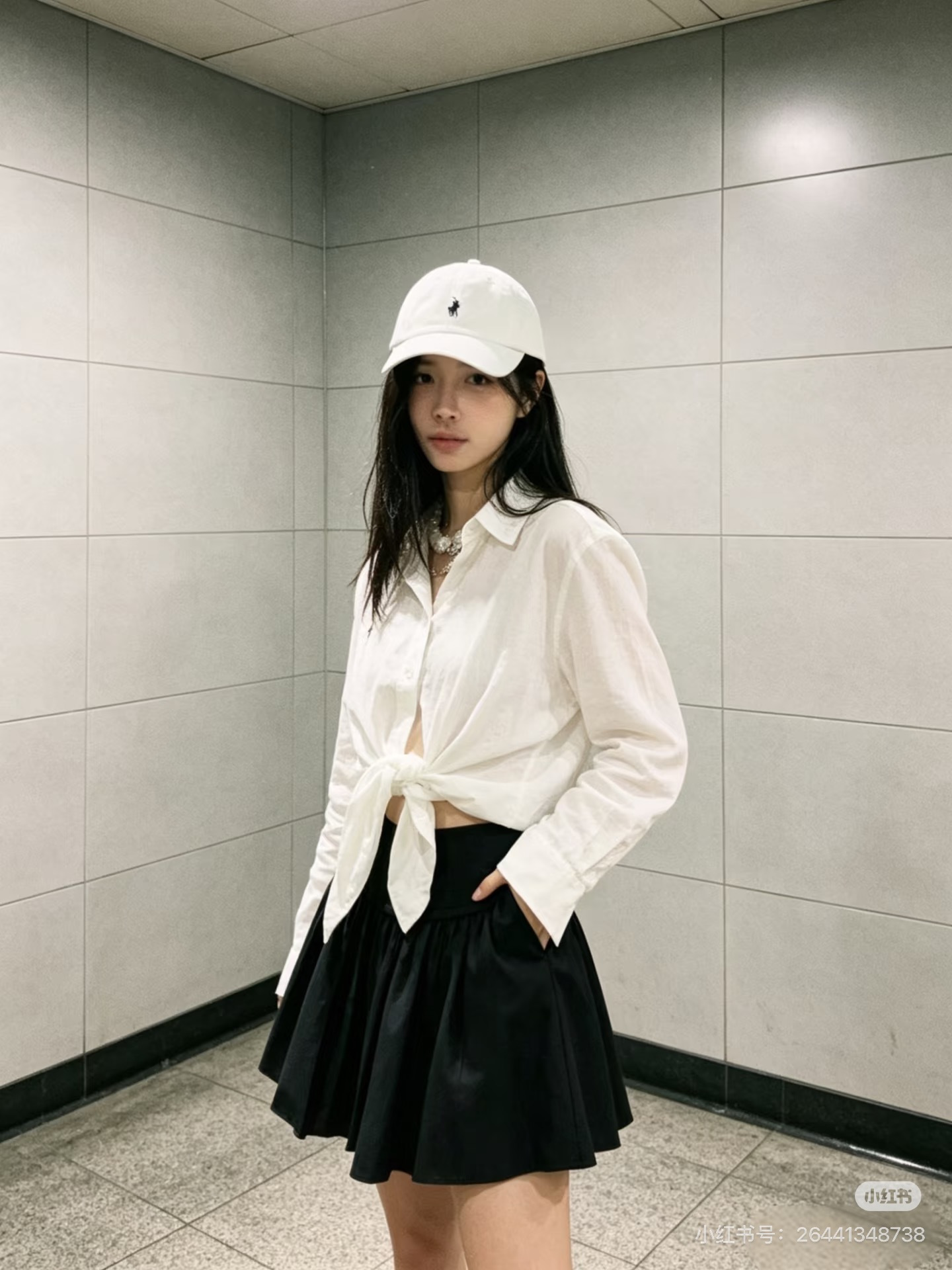 Ralp 26ss pleated skirt
