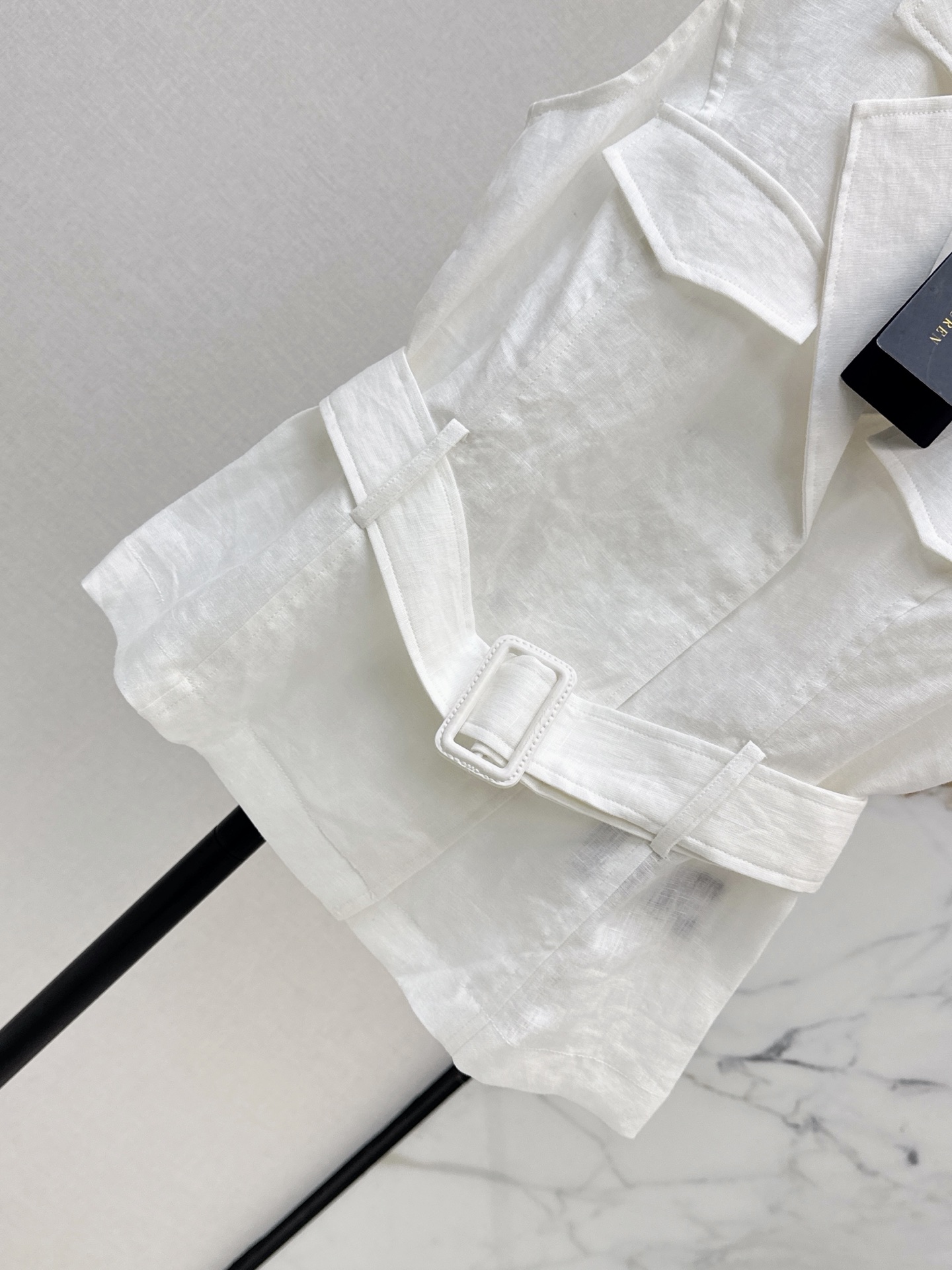 Ralp 26ss linen vest jacket