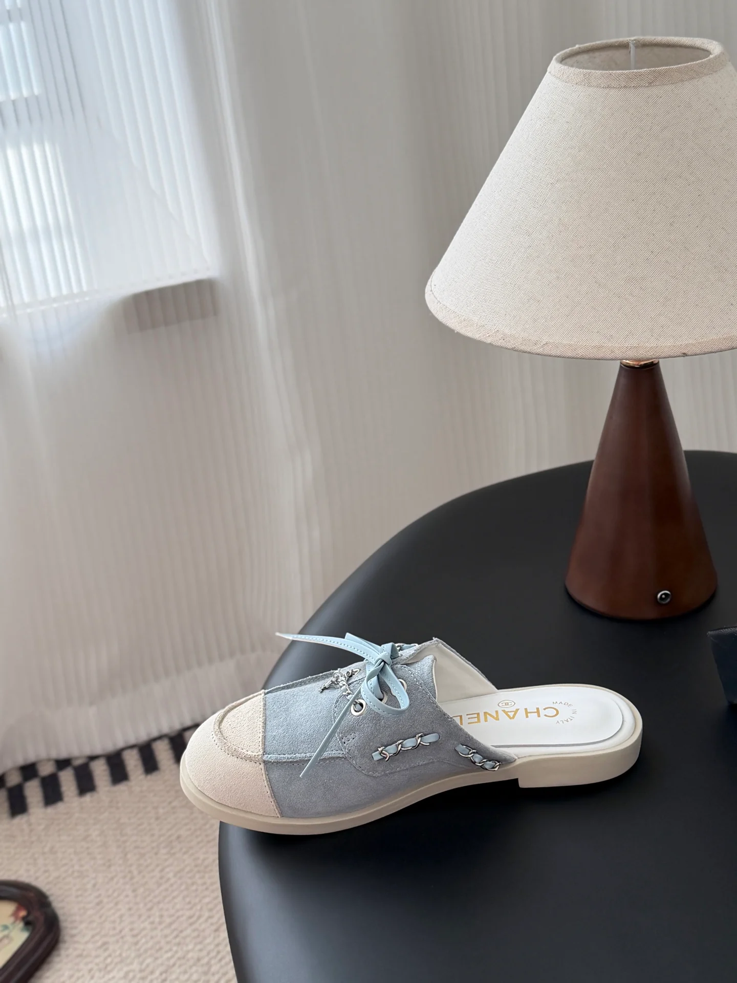 Chan 26ss slip-on shoes