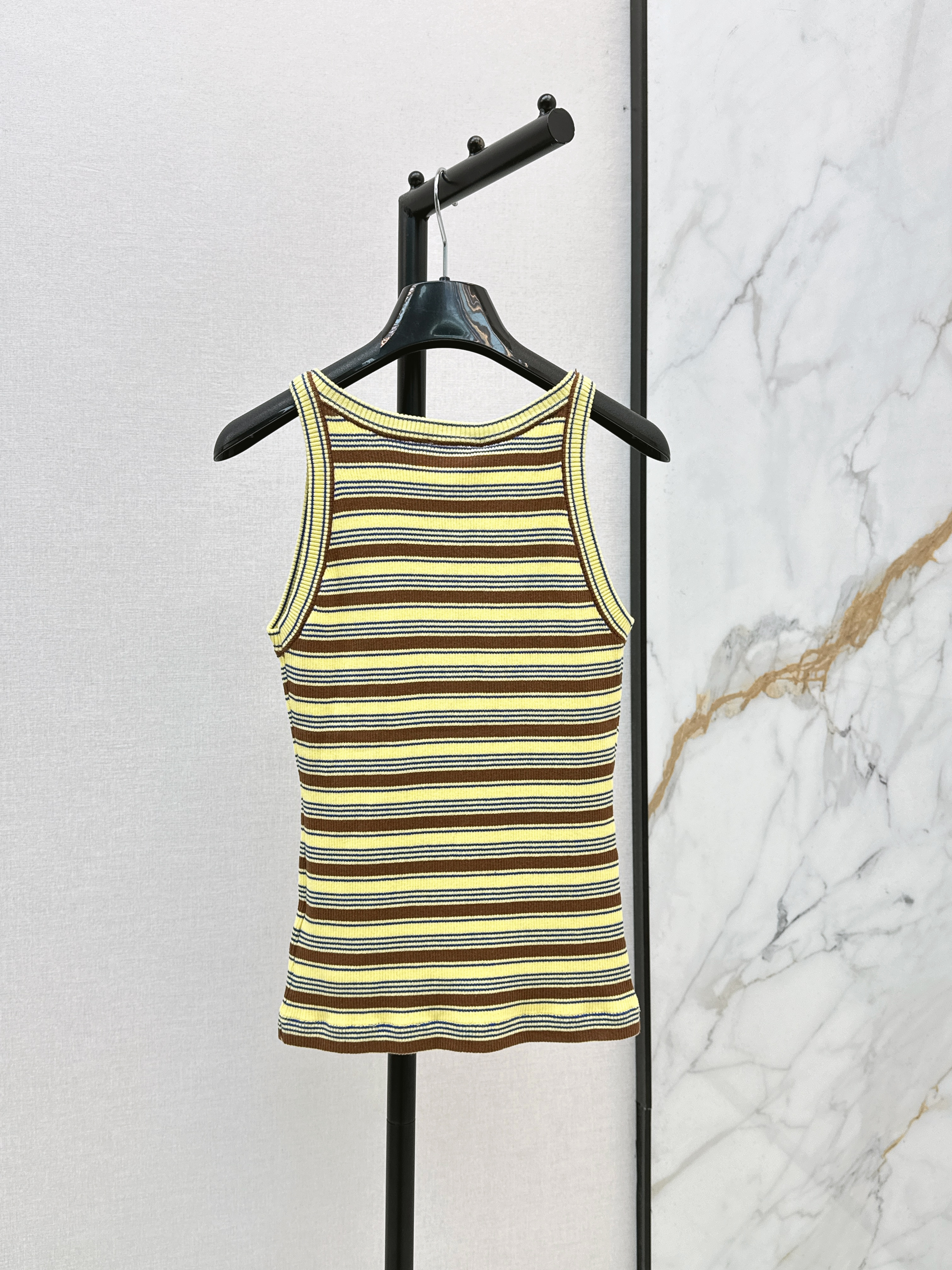 Fend 26ss stripe vest